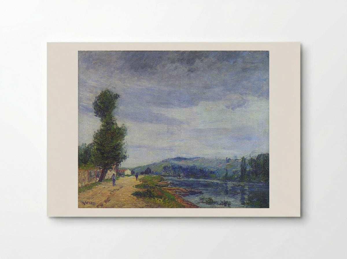 By the Seine, Stormy Weather - Gustave Loiseau - Poster