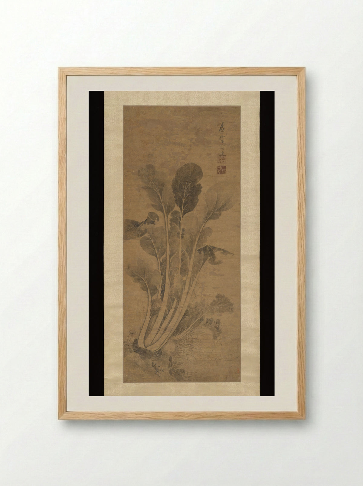 Cabbage - Ma Shida - Framed Print Wood