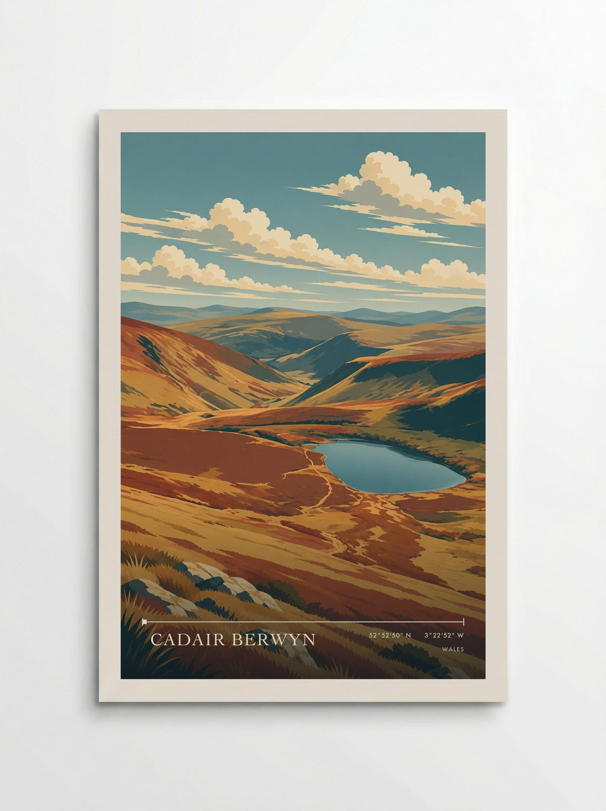 Cadair Berwyn | Travel Poster - Poster