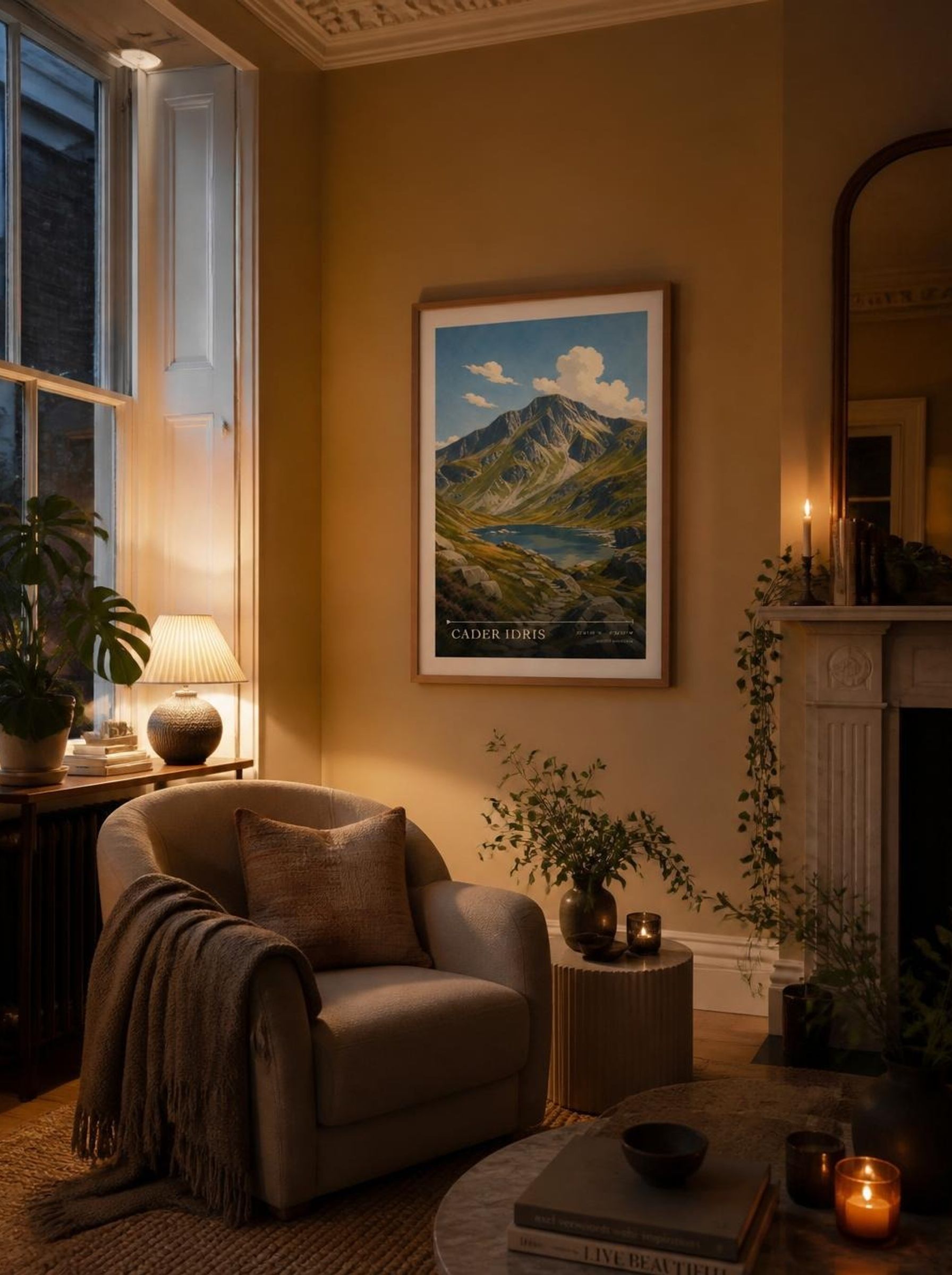 Cader Idris United Kingdom Travel Poster - Lifestyle