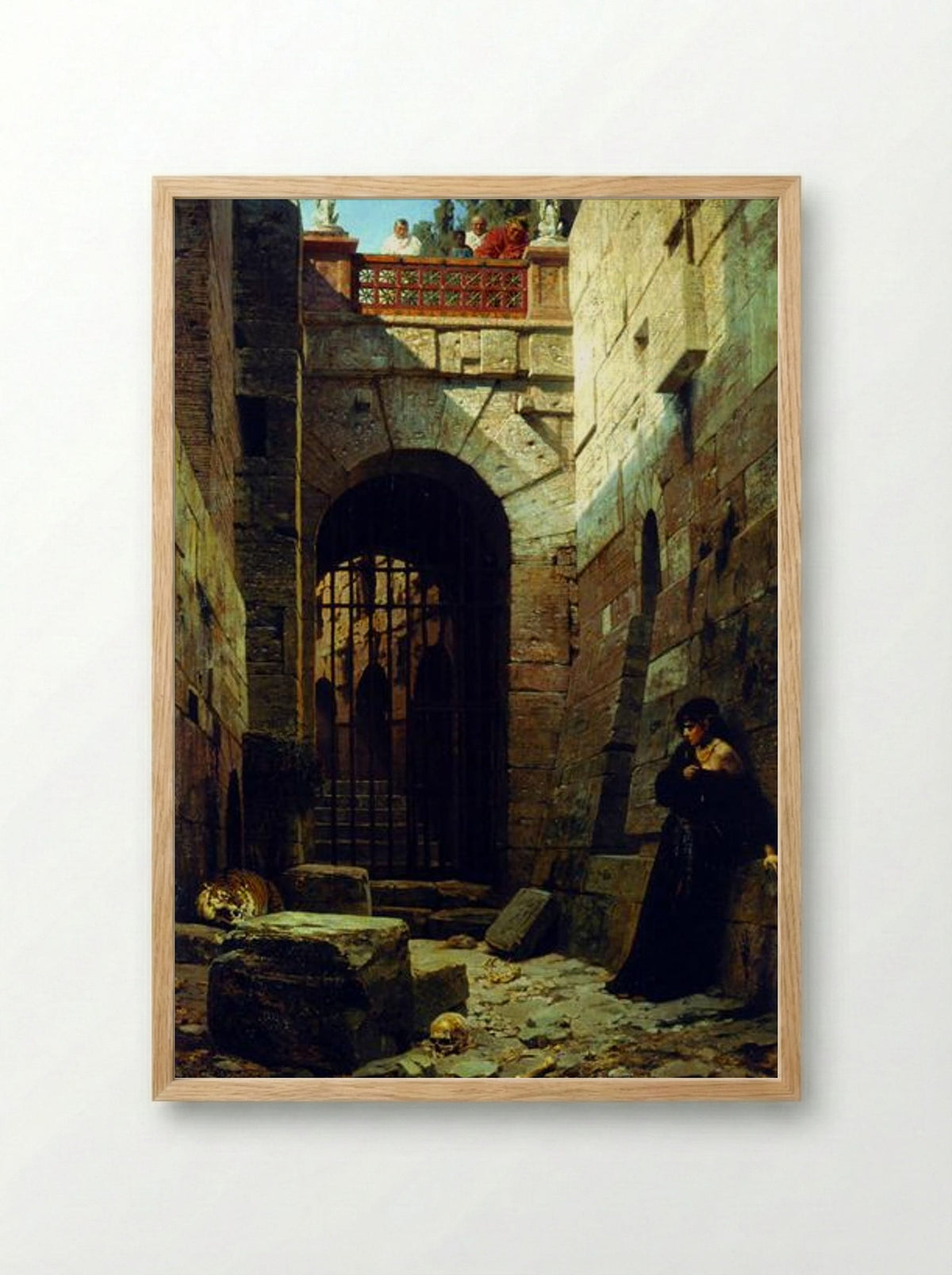 Caesarian Fun - Vasily Polenov - Framed Print Wood