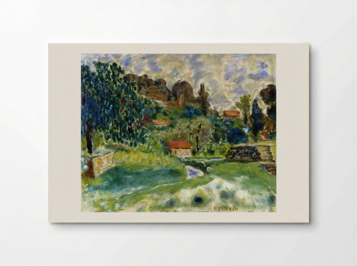 Cagnes Landscape - Pierre Bonnard - Poster