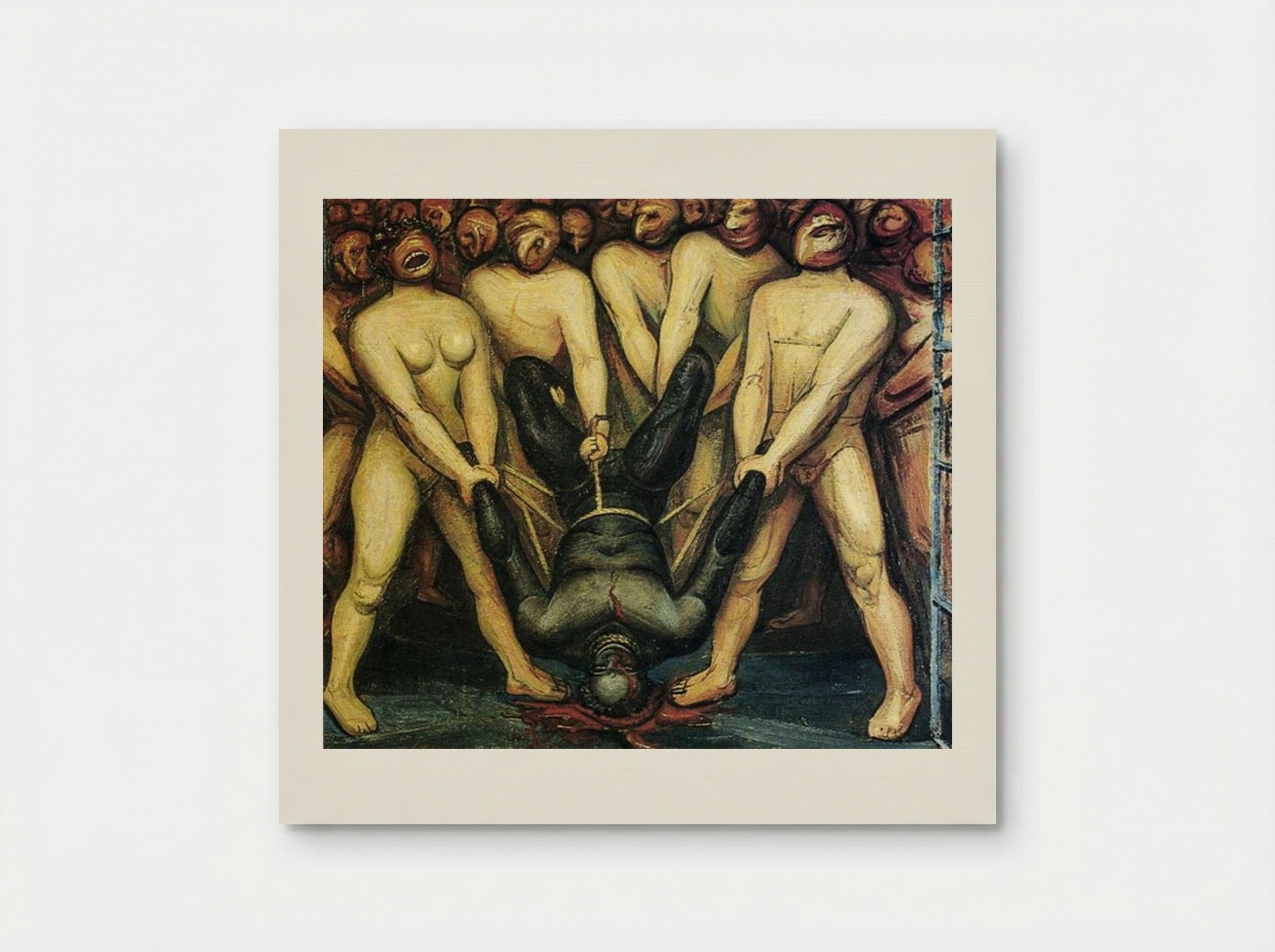 Cain in the United States - David Alfaro Siqueiros - Poster