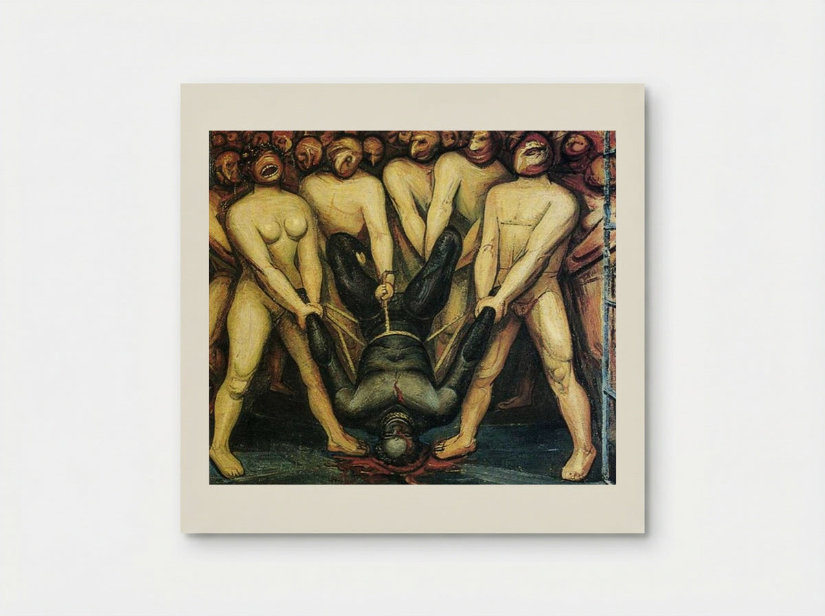 Cain in the United States - David Alfaro Siqueiros - Poster