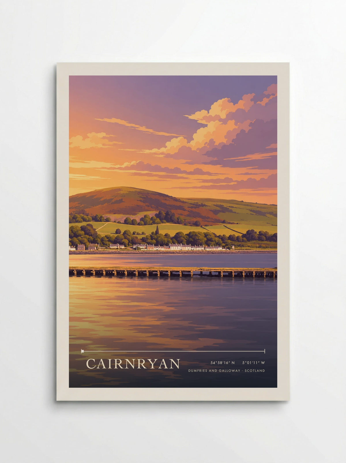 Cairnryan, Dumfries and Galloway | Travel Poster - Poster