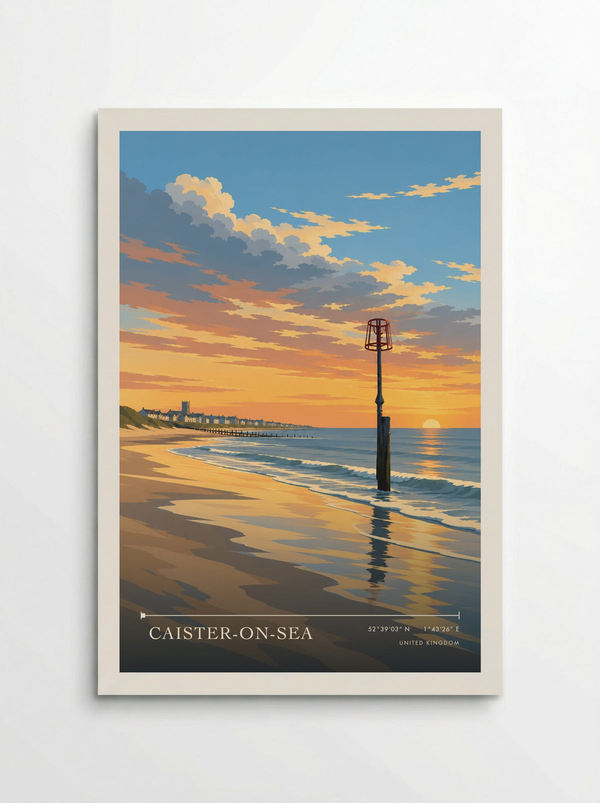 Caister-on-Sea | Travel Poster - Poster