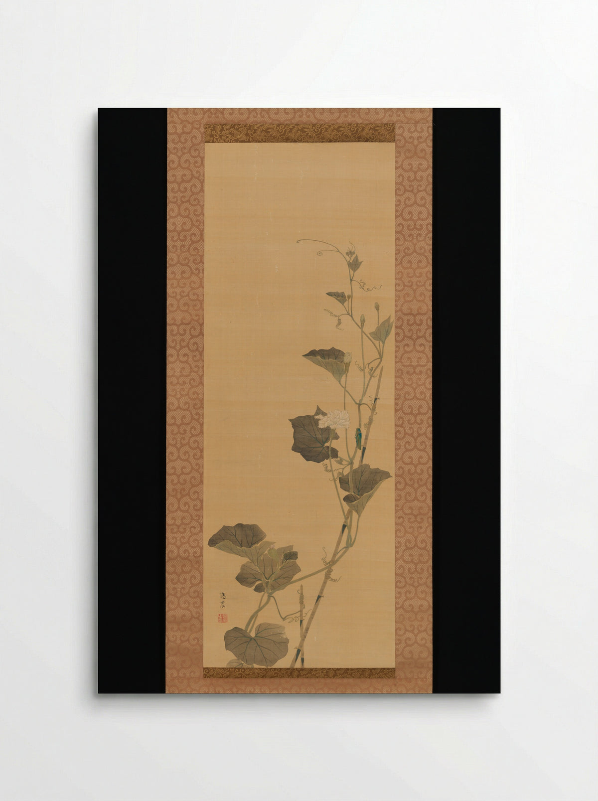 Calabash Flowers and Beetle - Maruyama Ōshin - Poster