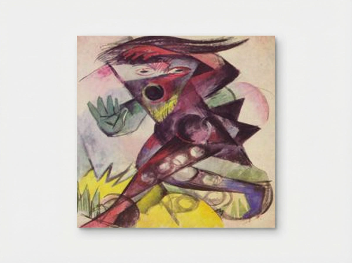 Caliban (from Shakespeare's The Tempest) - Franz Marc - Poster