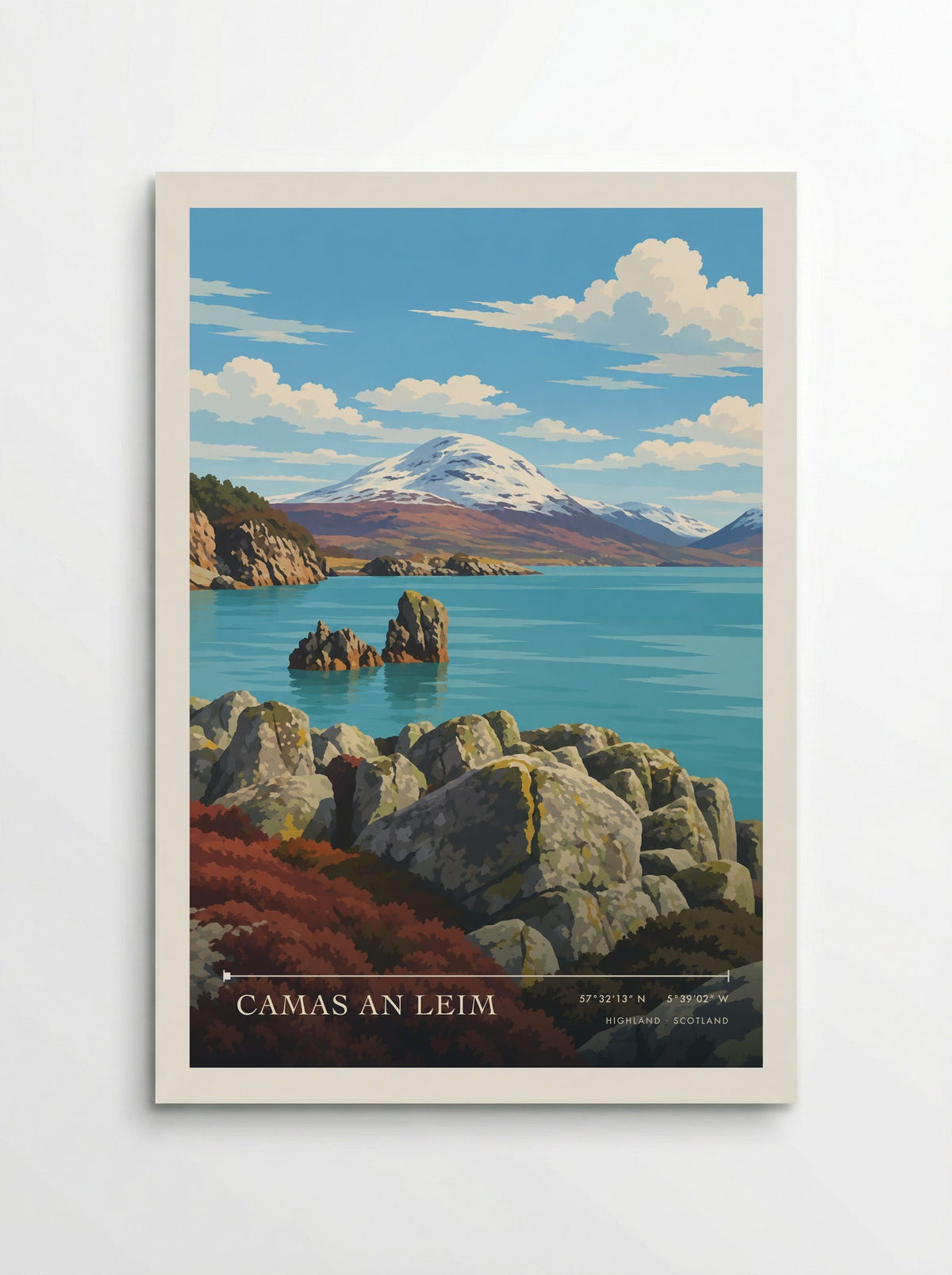 Camas an Leim, Highland | Travel Poster - Poster