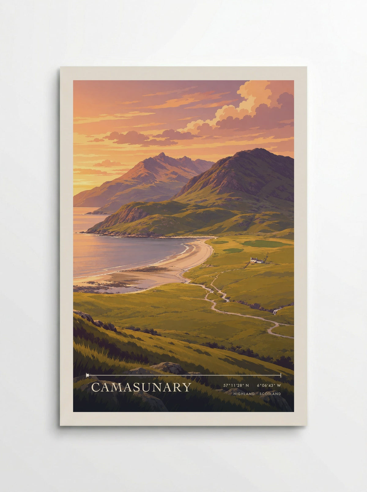 Camasunary, Highland | Travel Poster - Poster