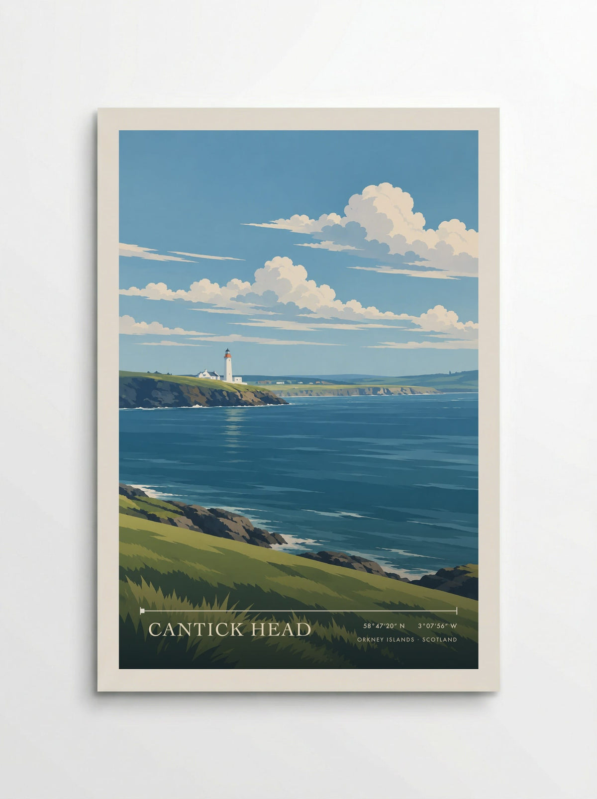 Cantick Head, Orkney Islands | Travel Poster - Poster