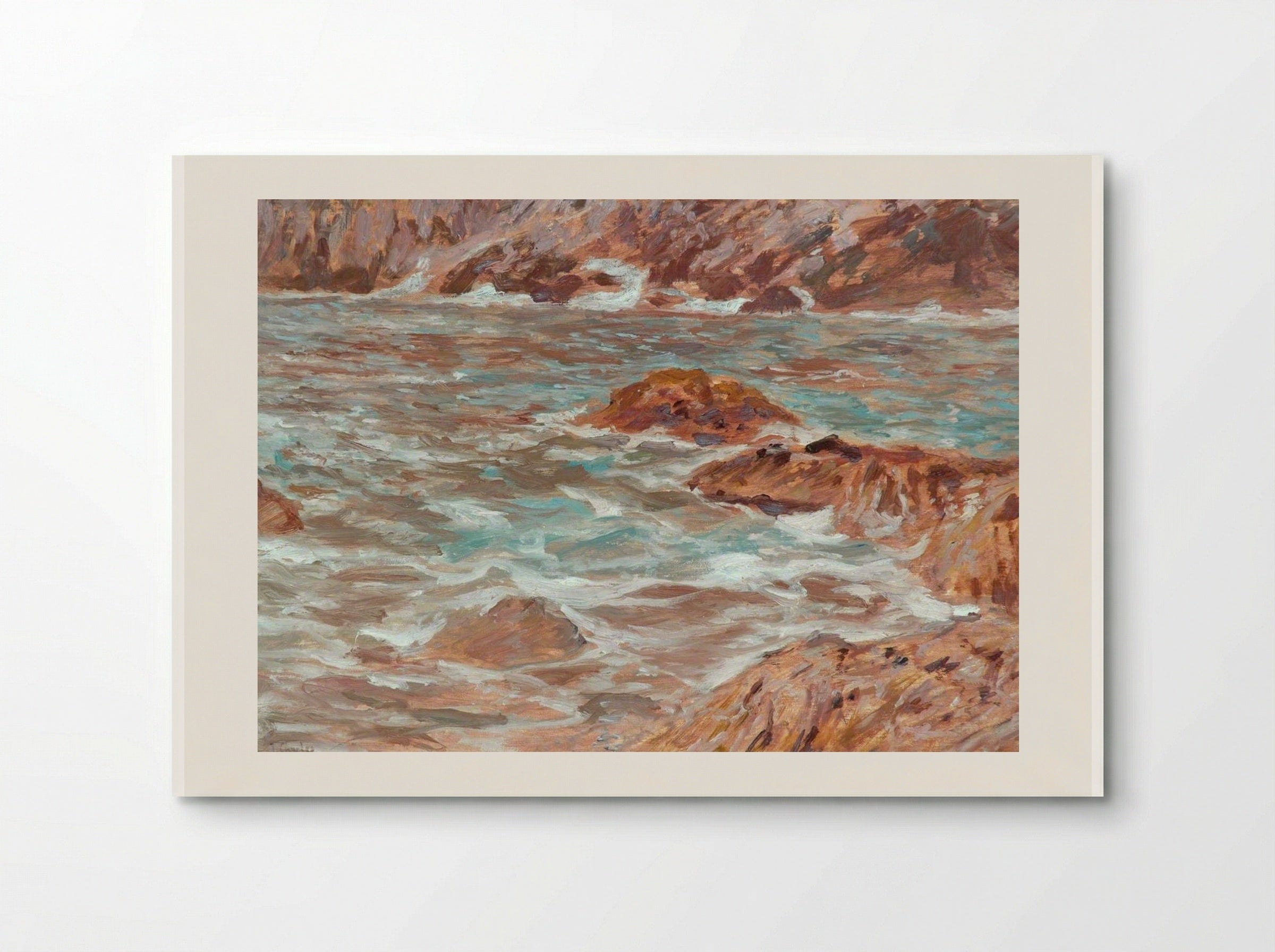 Capri, Seascape - James Charles - Poster
