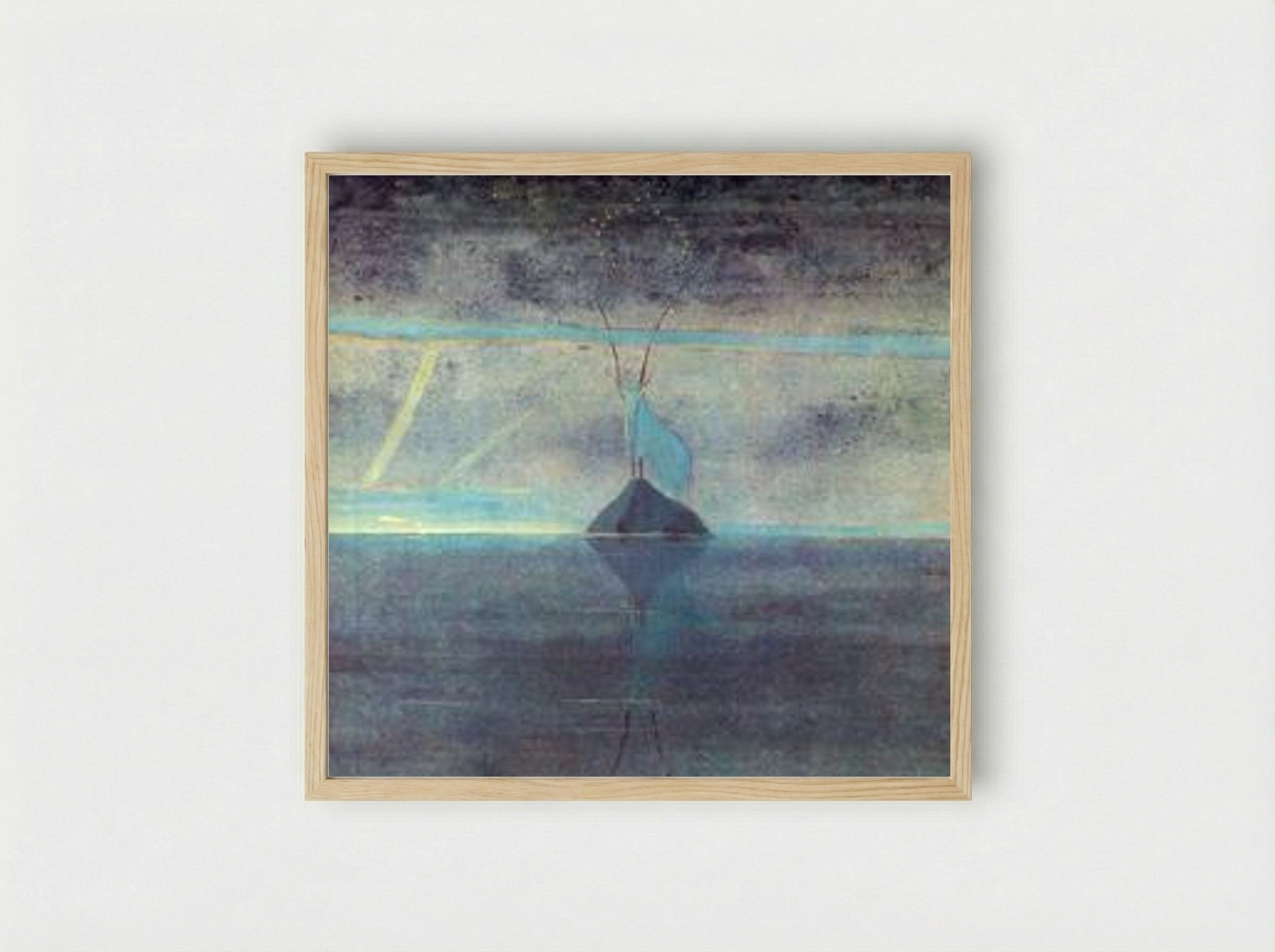Capricon - Mikalojus Konstantinas Čiurlionis - Framed Print Wood