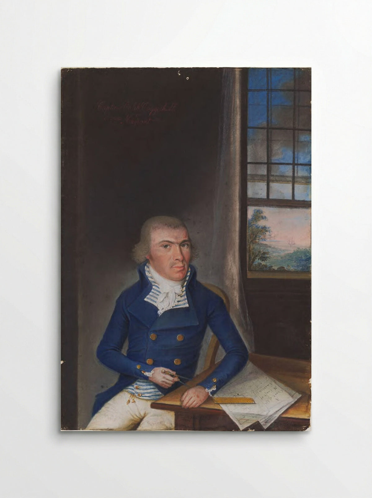 Captain Caleb Coggeshall - William Dunlap - Poster