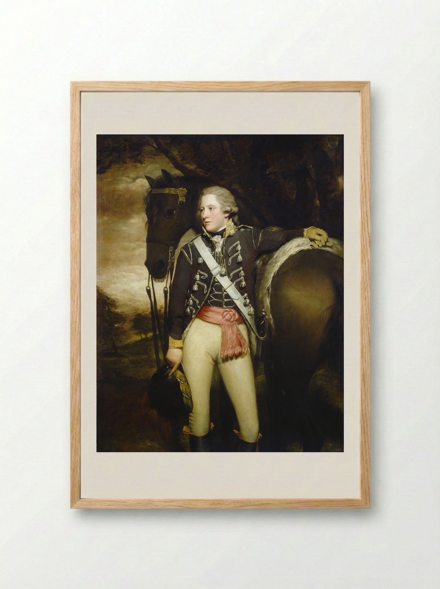 Captain Patrick Miller - Henry Raeburn - Framed Print Wood