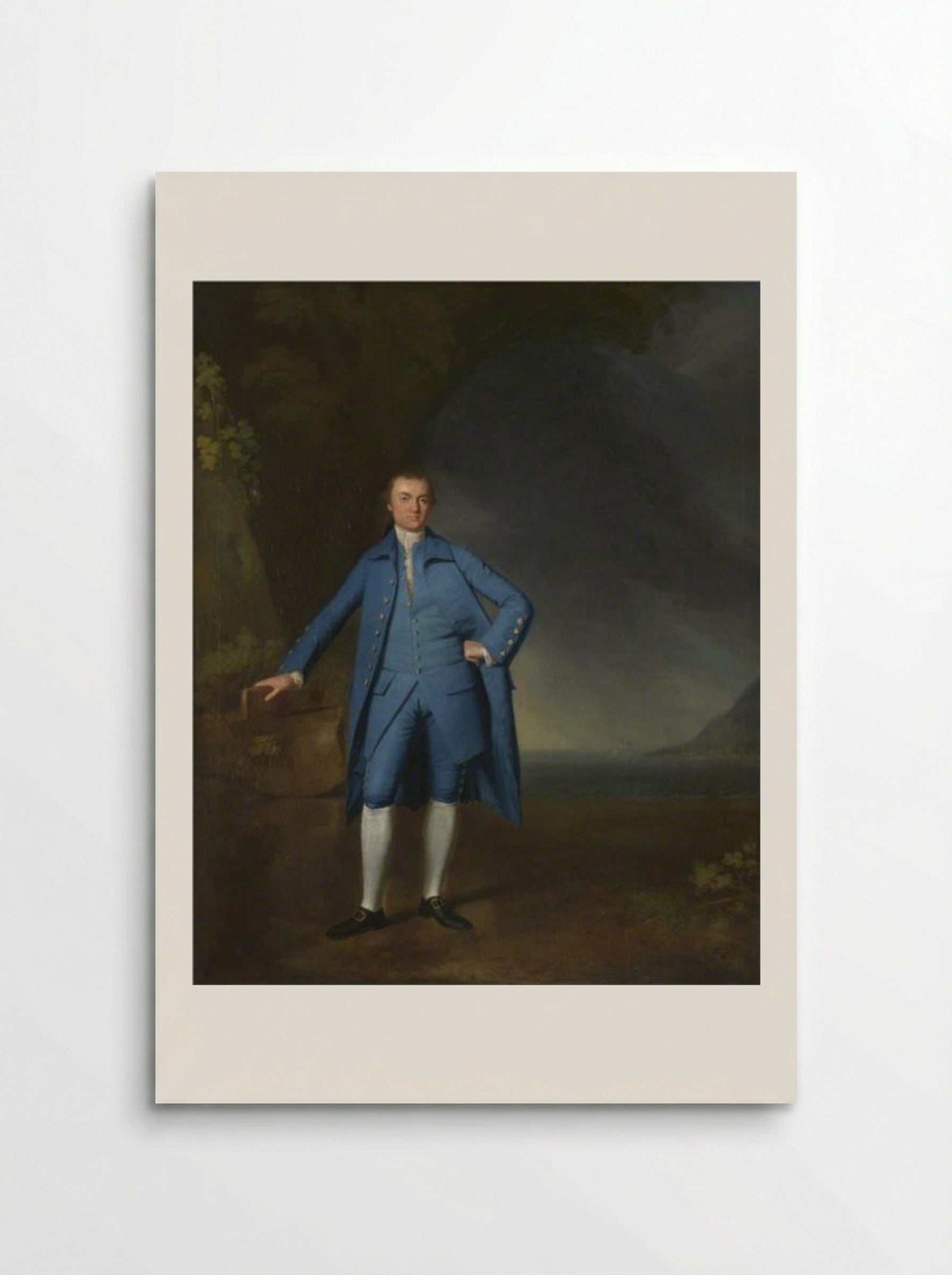 Captain Robert Banks - George Romney - Poster