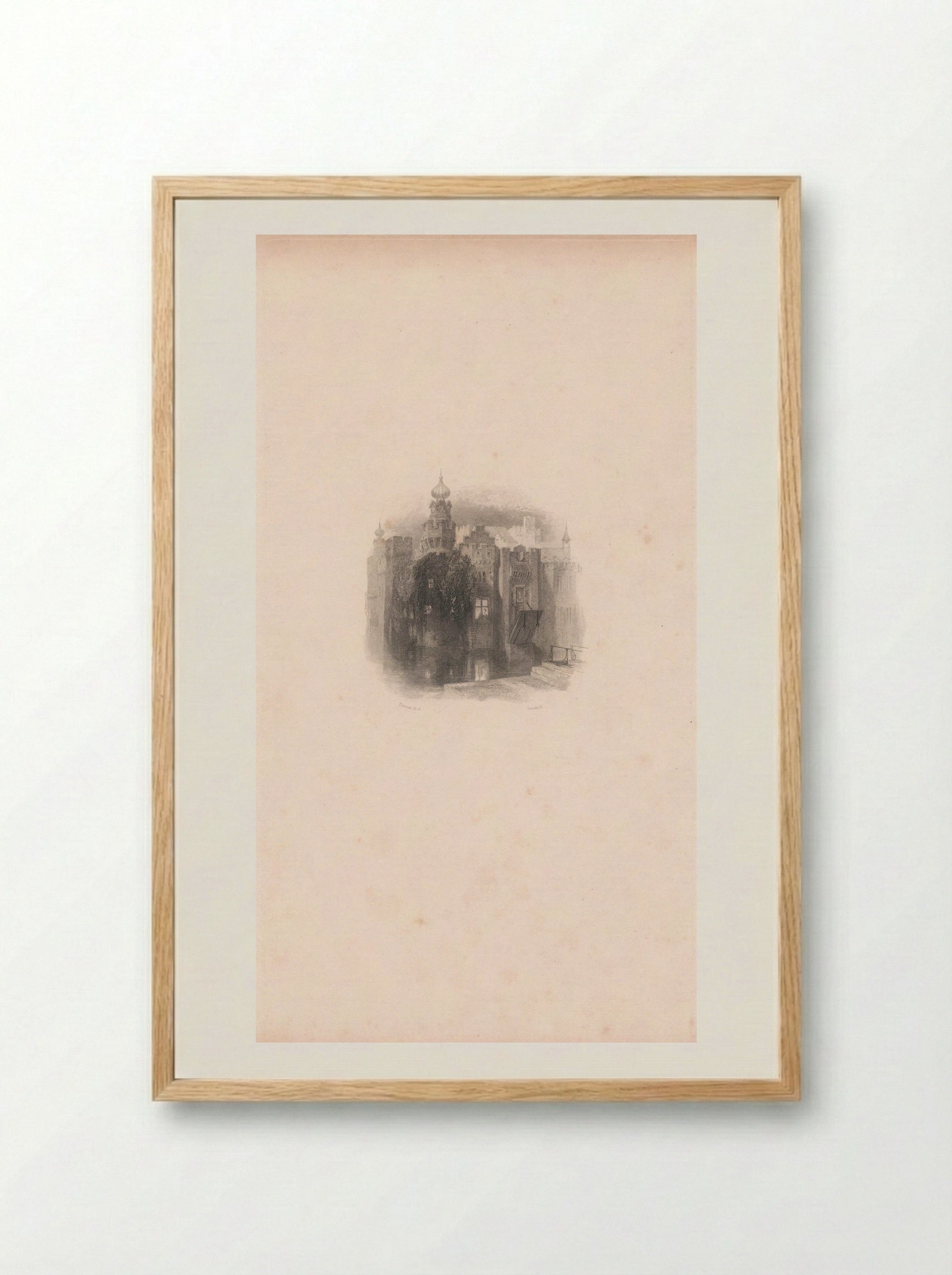 Captivity - Edward Goodall - Framed Print Wood