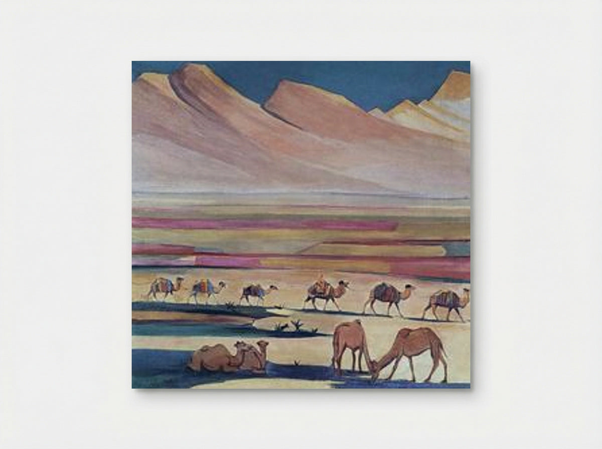Caravan - Martiros Saryan - Poster