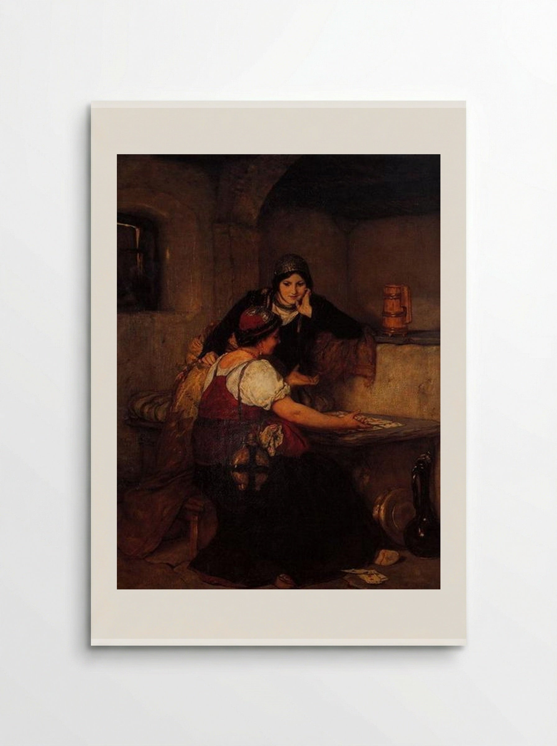 Cards - Nikolaos Gyzis - Poster