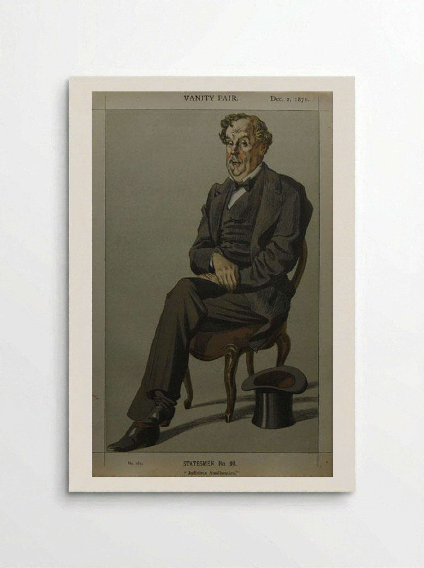 Caricature of Alexander Baillie Cochrane M.P. - James Tissot - Poster