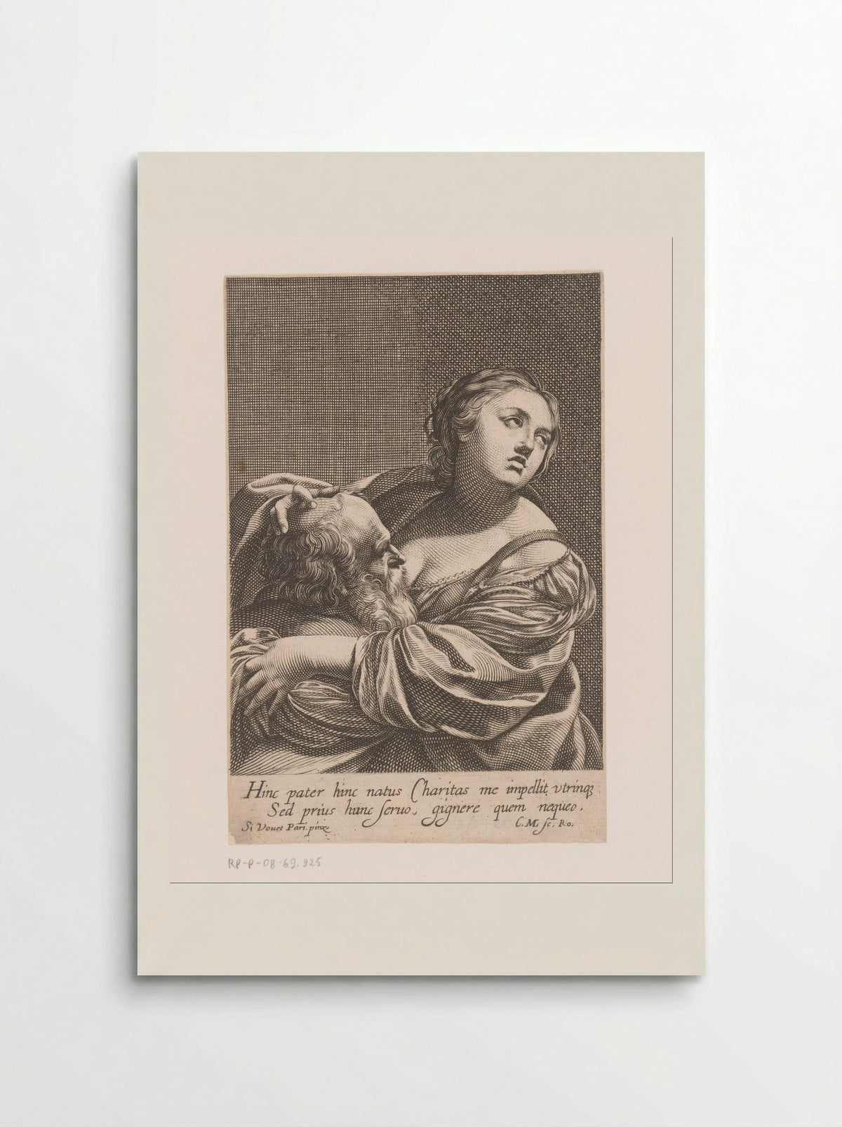 Caritas Romana - Charles David - Poster