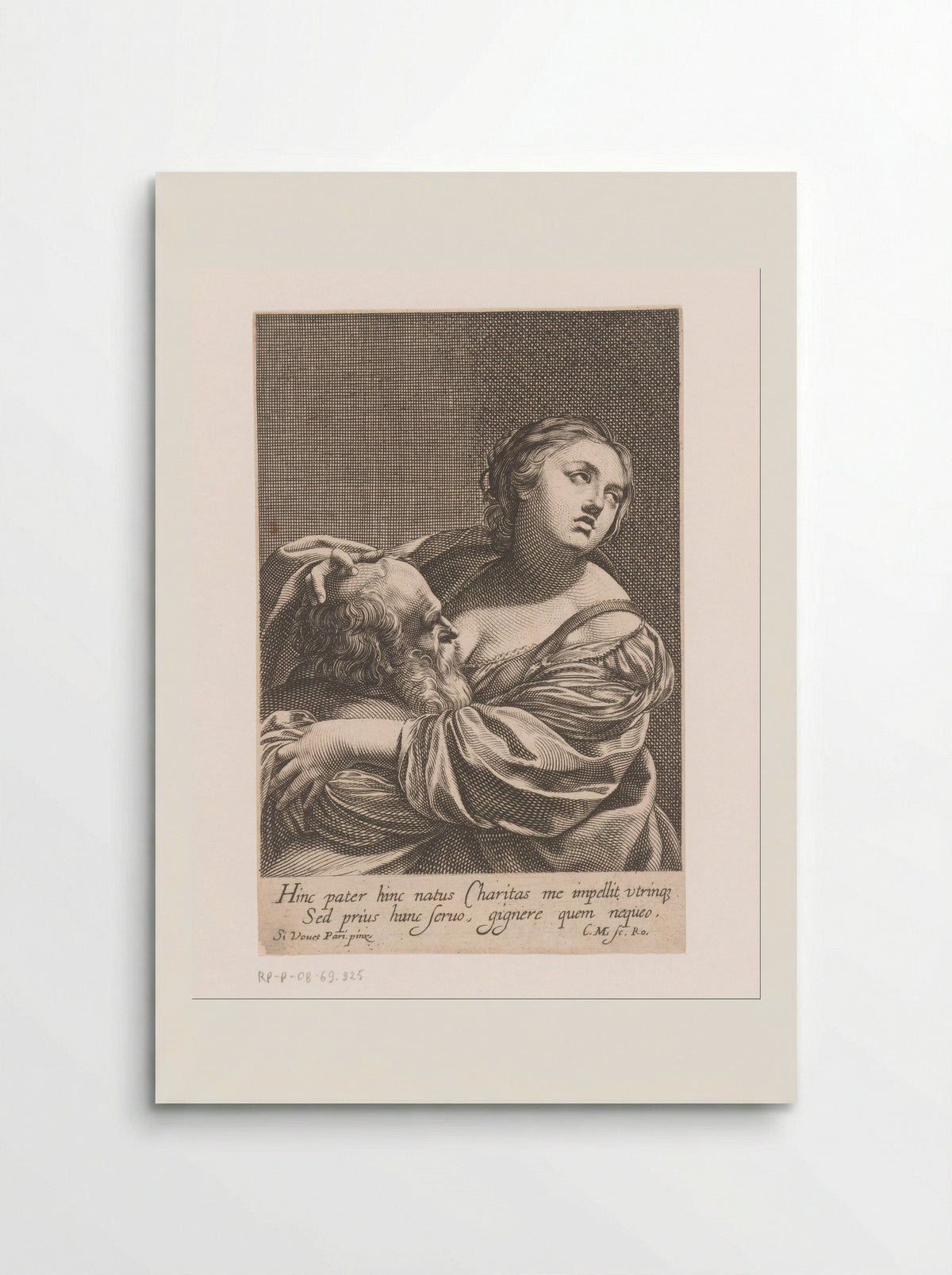 Caritas Romana - Charles David - Poster