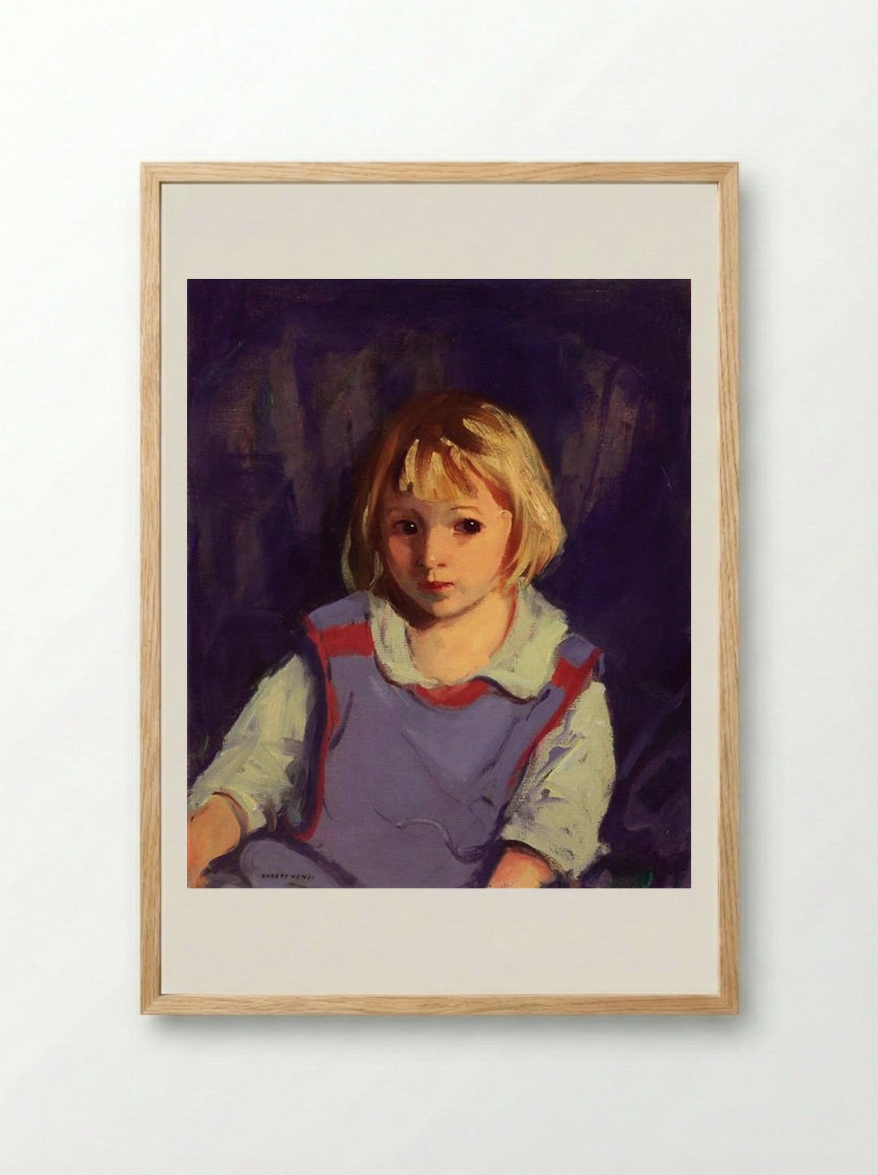 Carl Schleicher - Robert Henri - Framed Print Wood