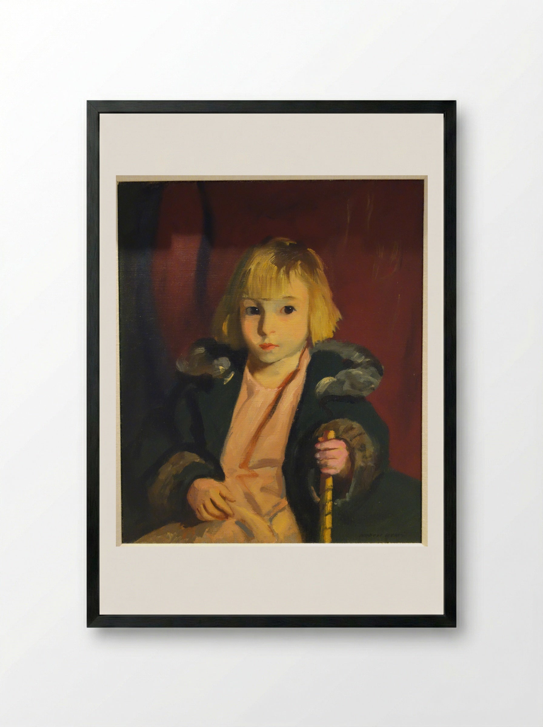Carl - Robert Henri - Framed Print Black