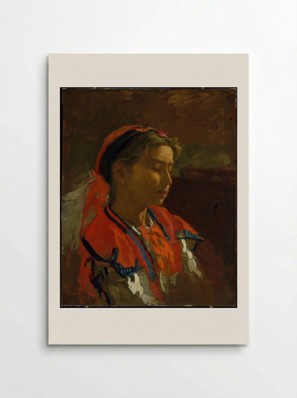Carmelita Requena - Thomas Eakins - Poster