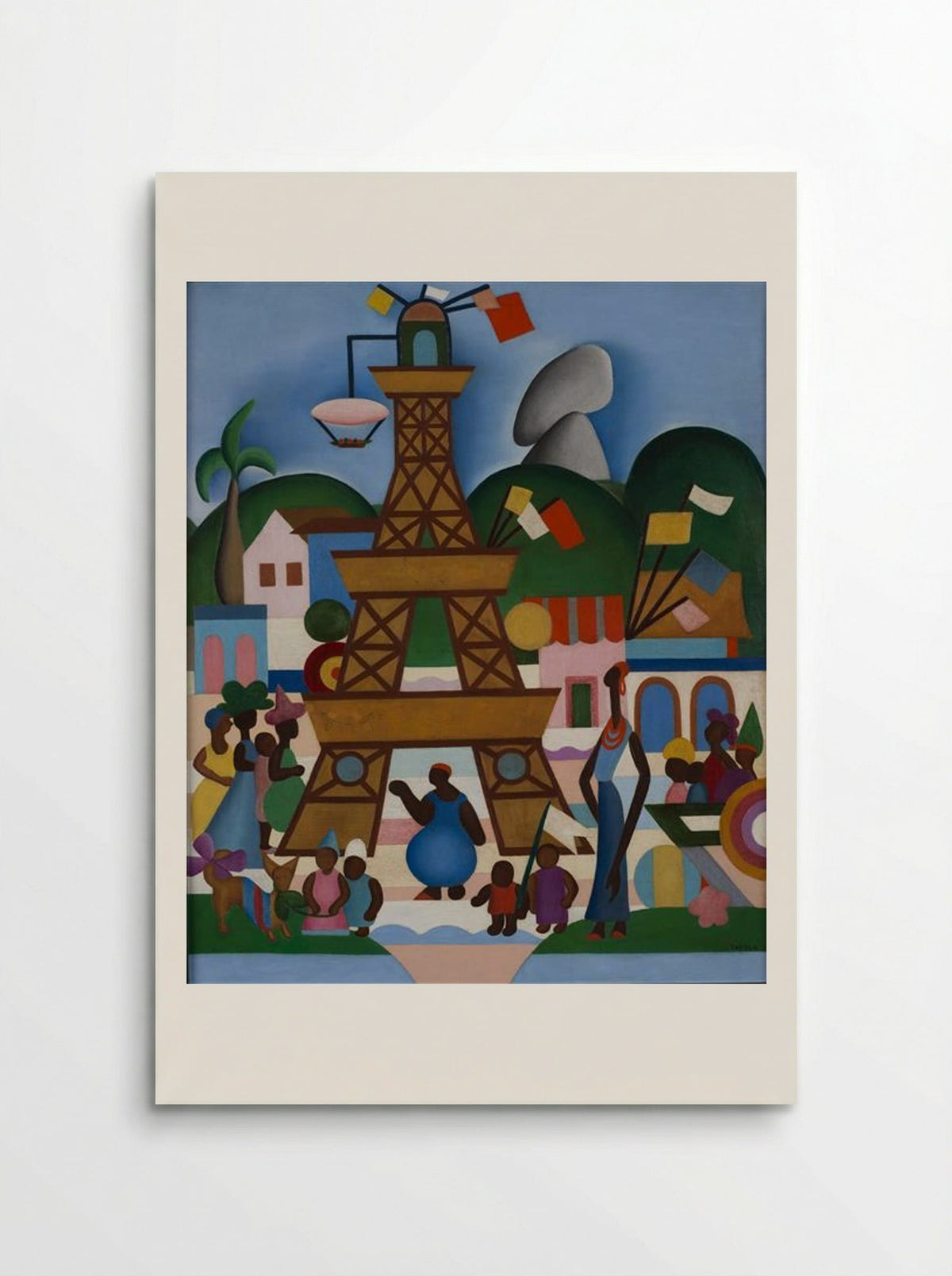 Carnaval em Madureira - Tarsila do Amaral - Poster