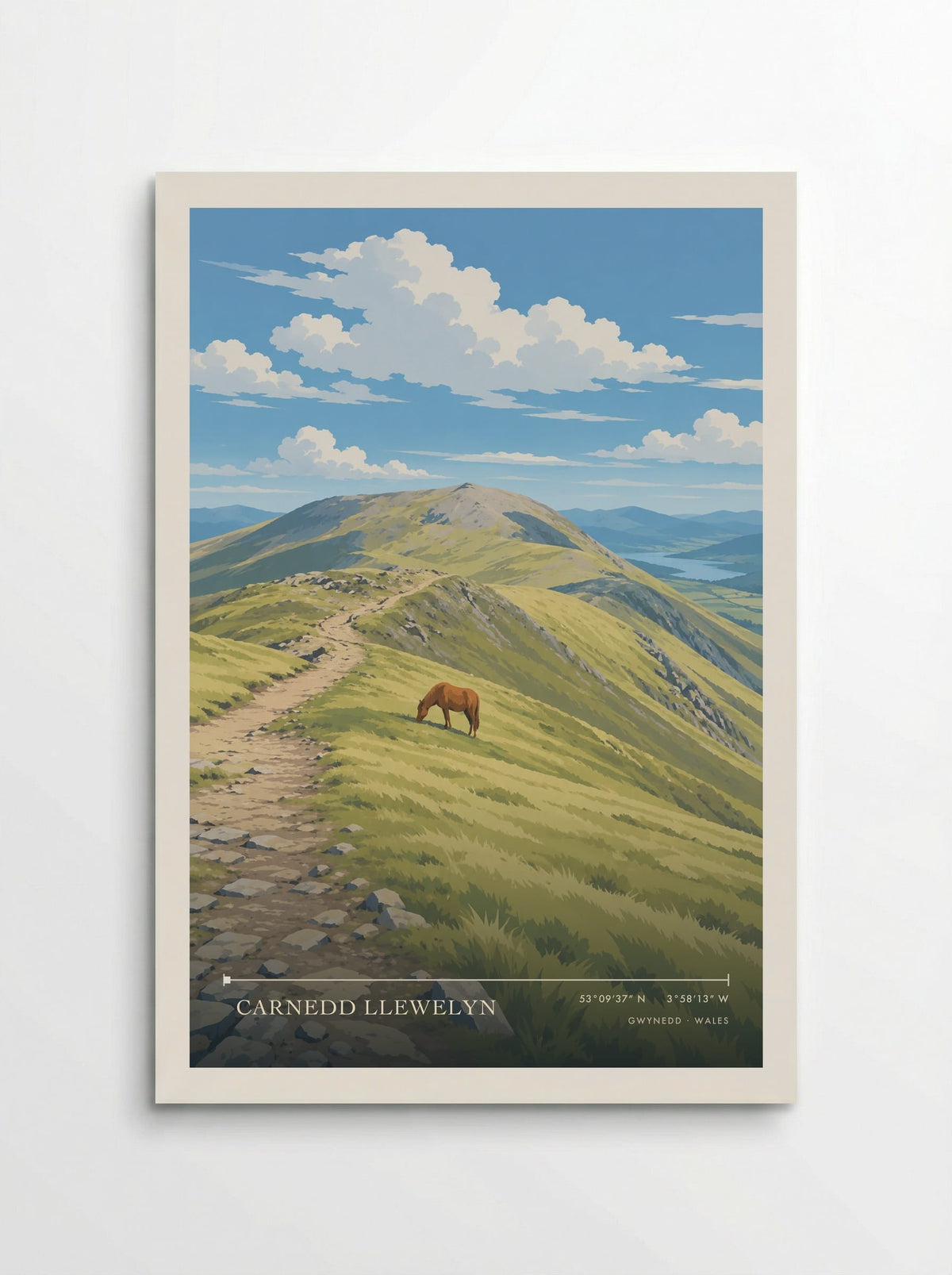 Carnedd Llewelyn, Gwynedd | Travel Poster - Poster