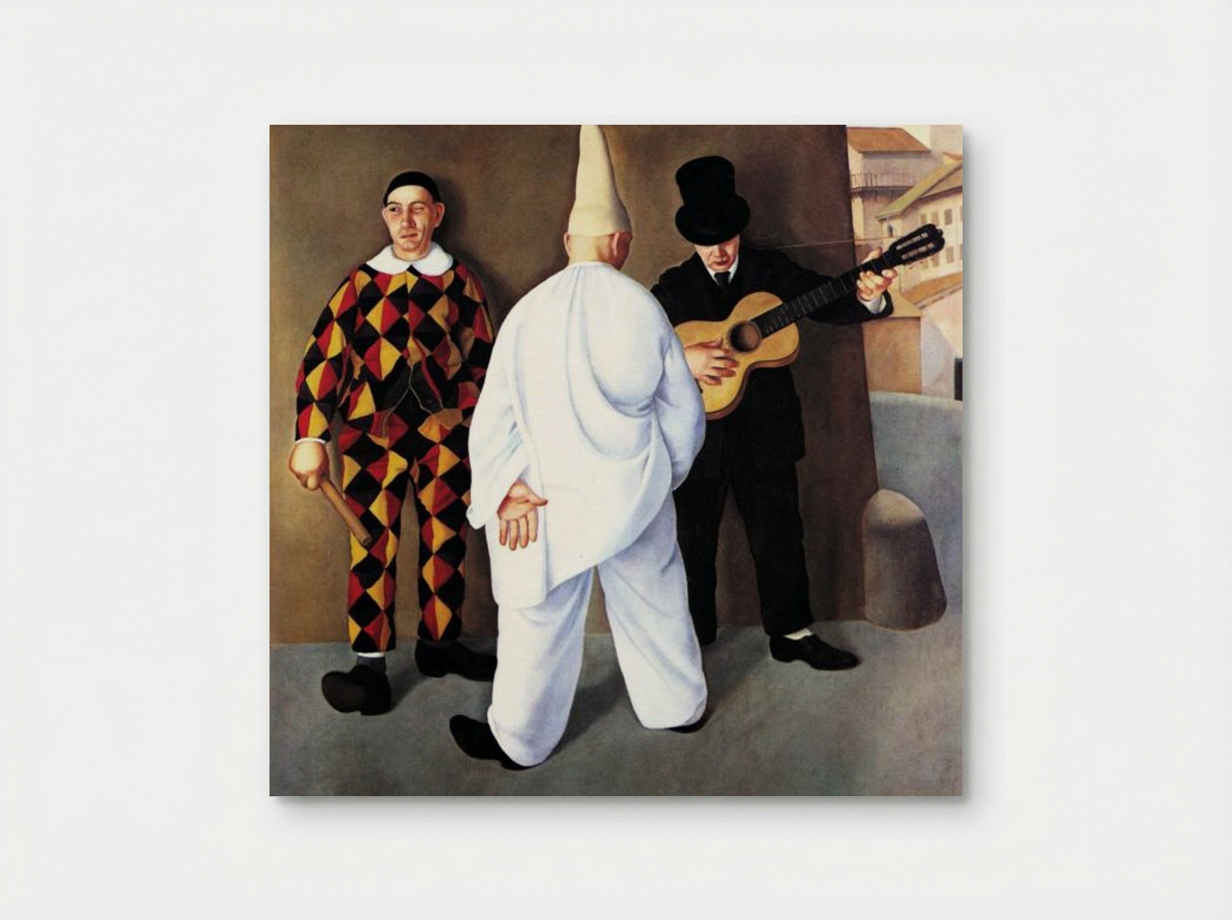 Carnevale - Antonio Donghi - Poster