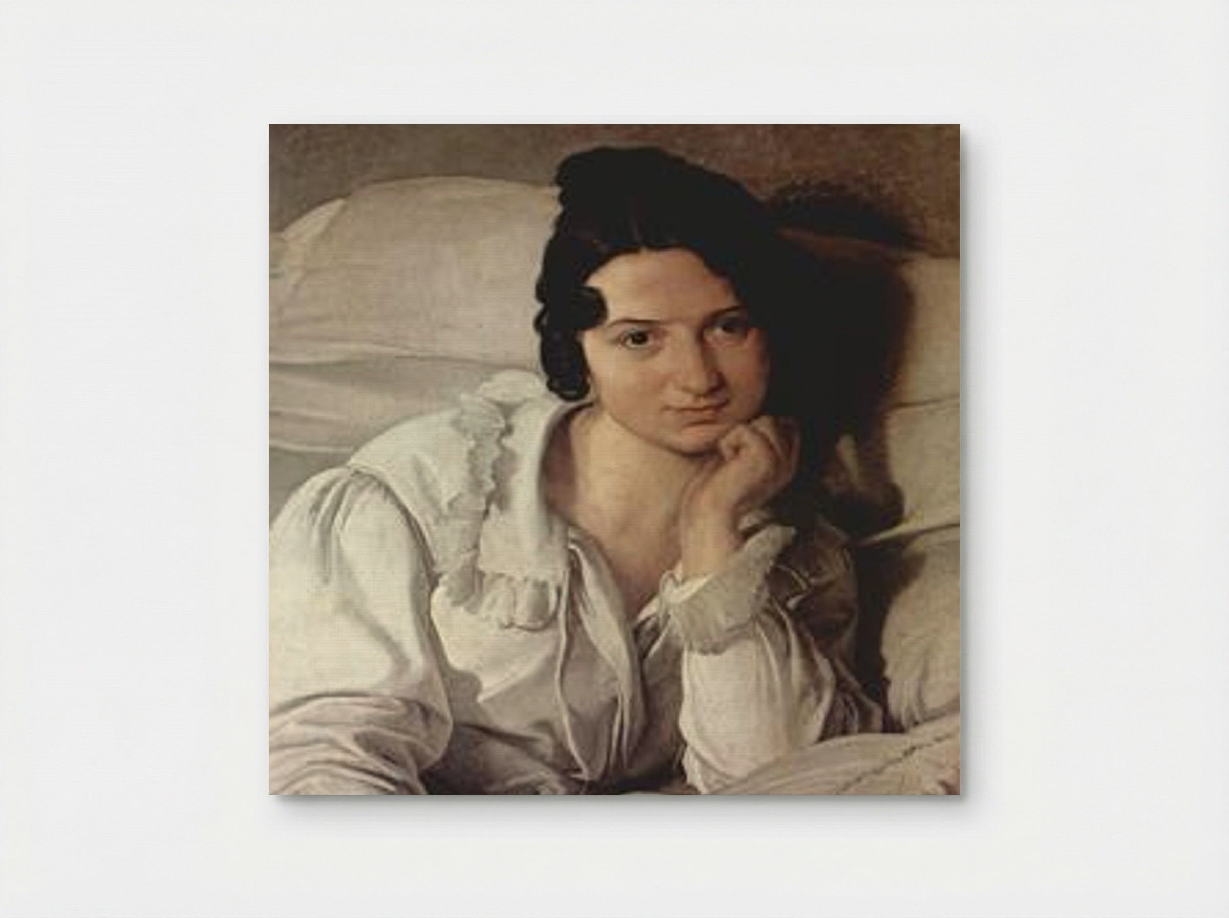 Carolina Zucchi (La Malata) - Francesco Hayez - Poster