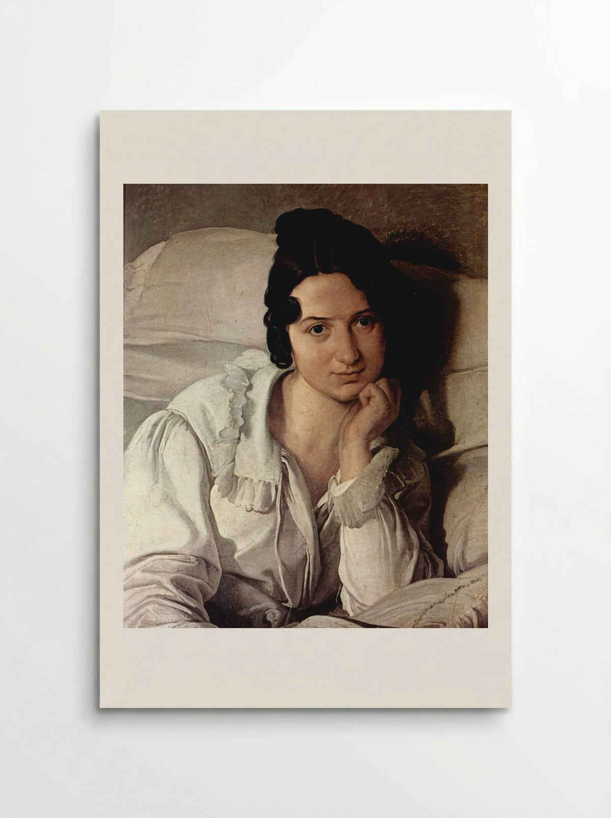 Carolina Zucchi (La Malata) - Francesco Hayez - Poster