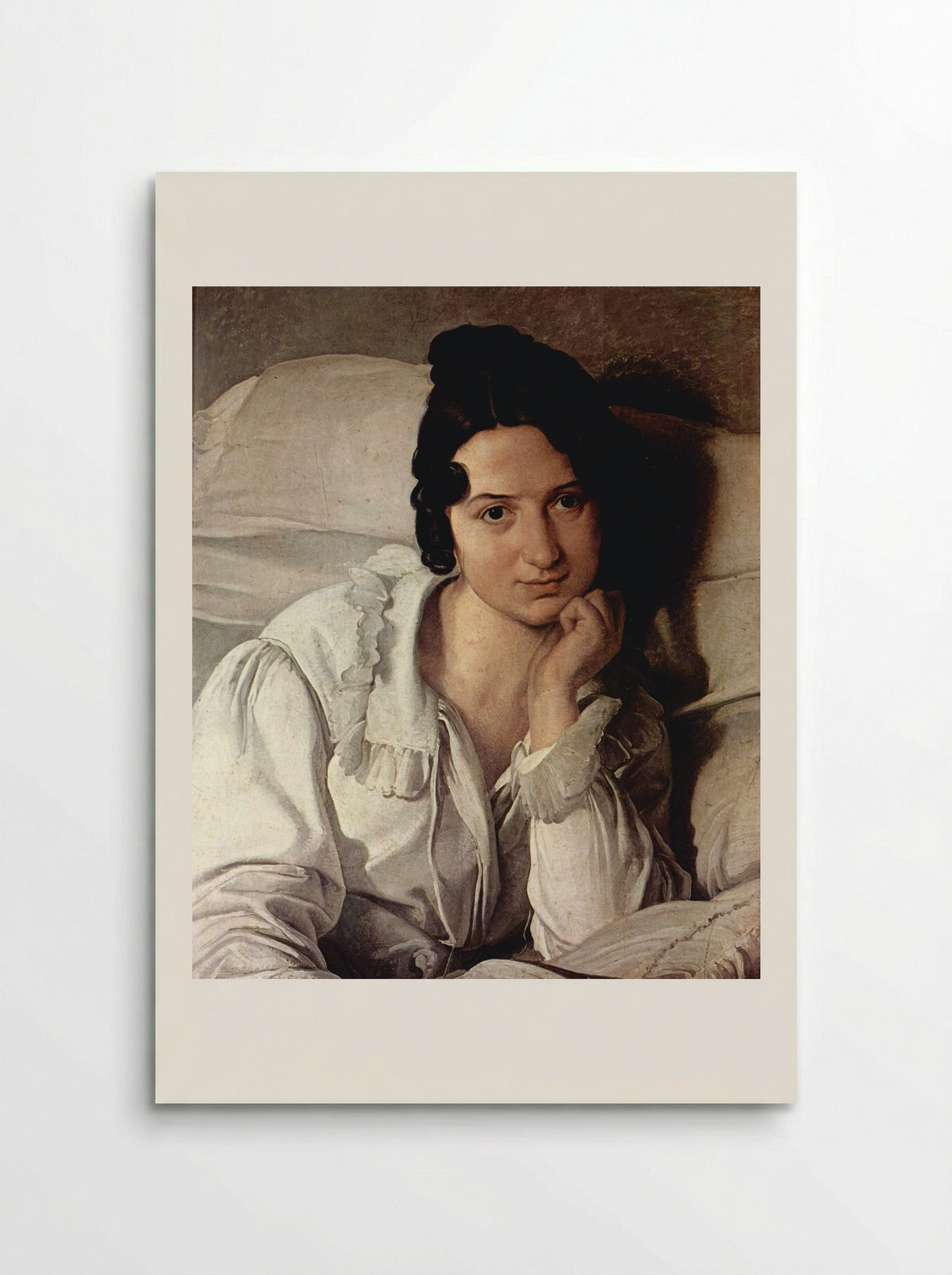 Carolina Zucchi (La Malata) - Francesco Hayez - Poster