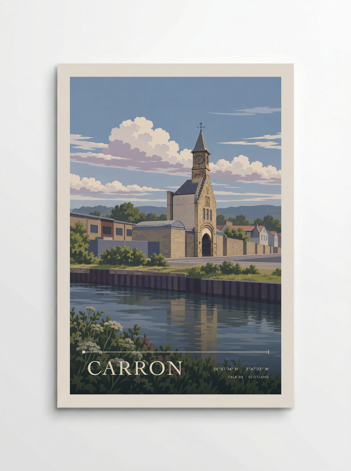 Carron, Falkirk | Travel Poster - Poster