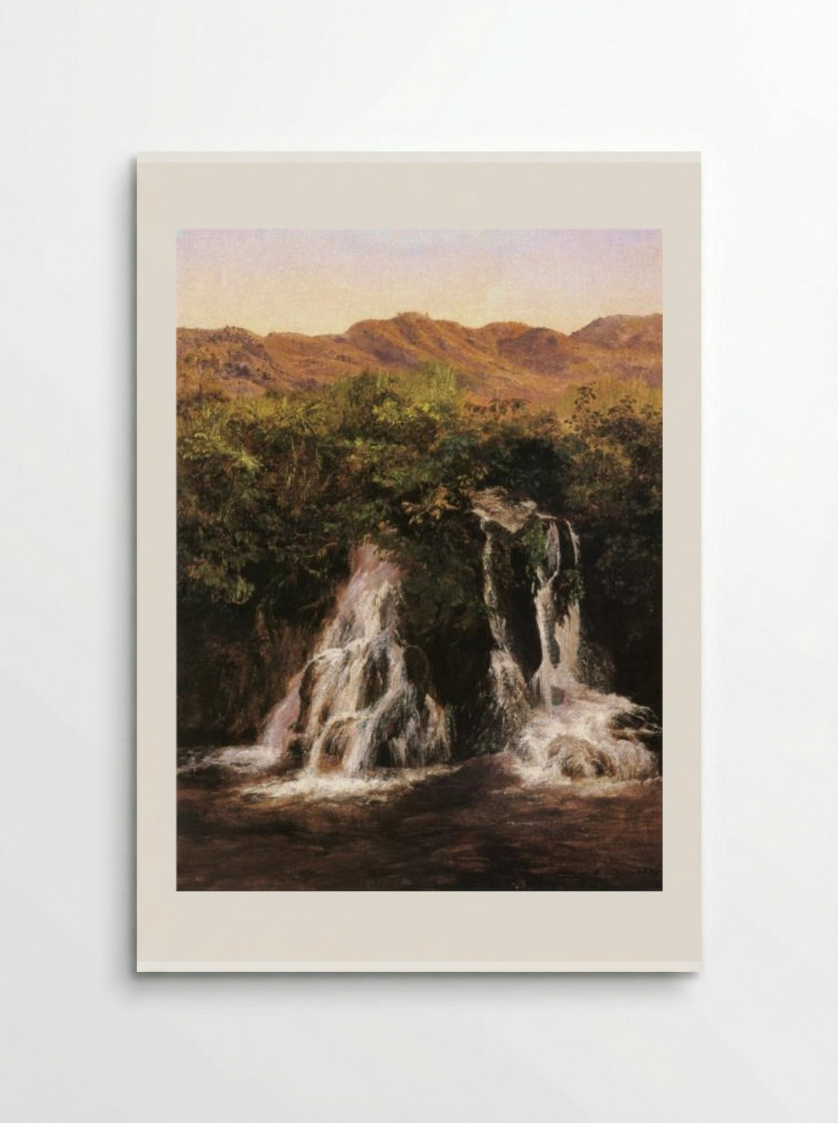 Cascada de Rincón Grande - José María Velasco - Poster