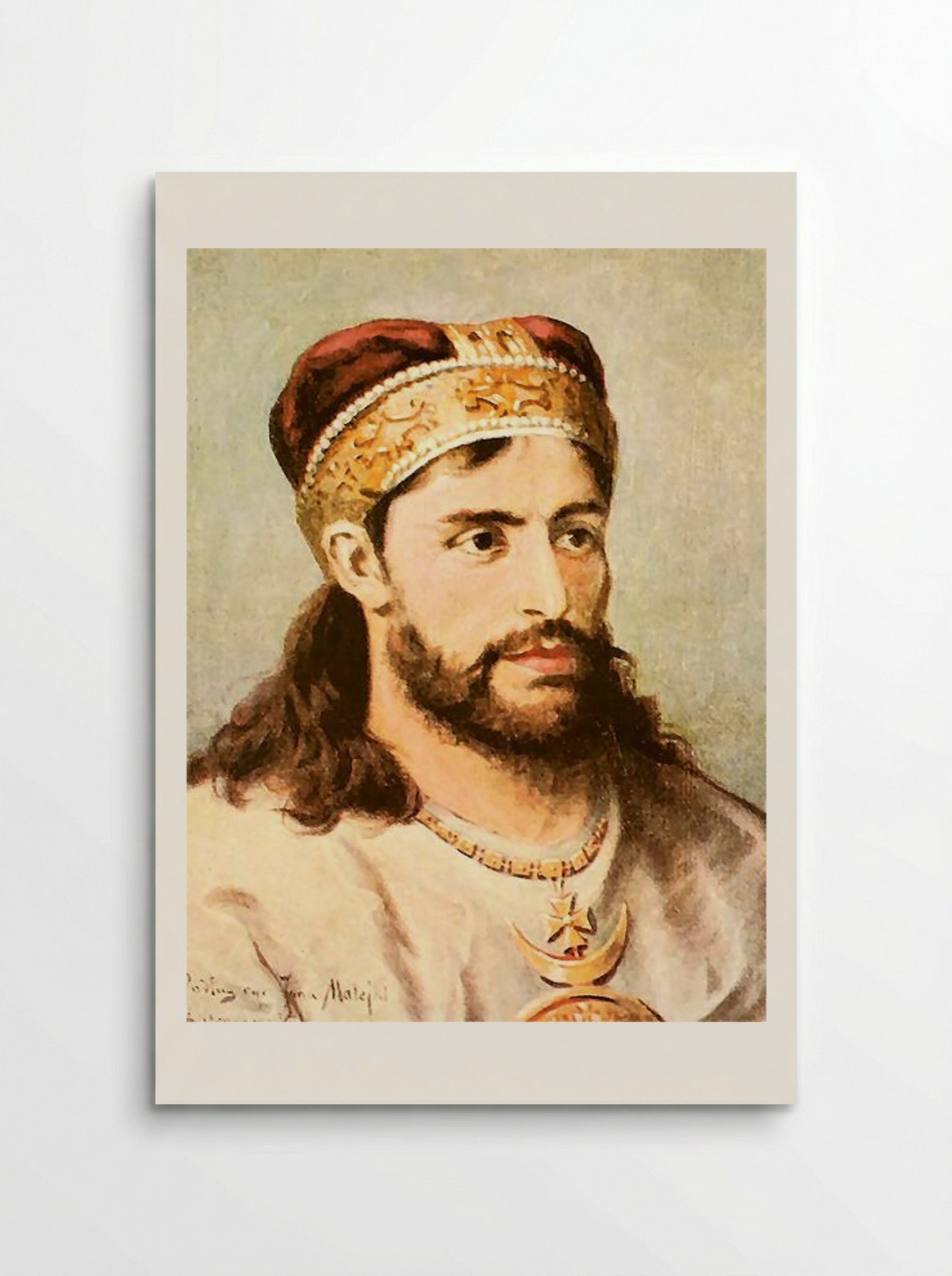 Casimir the Just - Jan Matejko - Poster