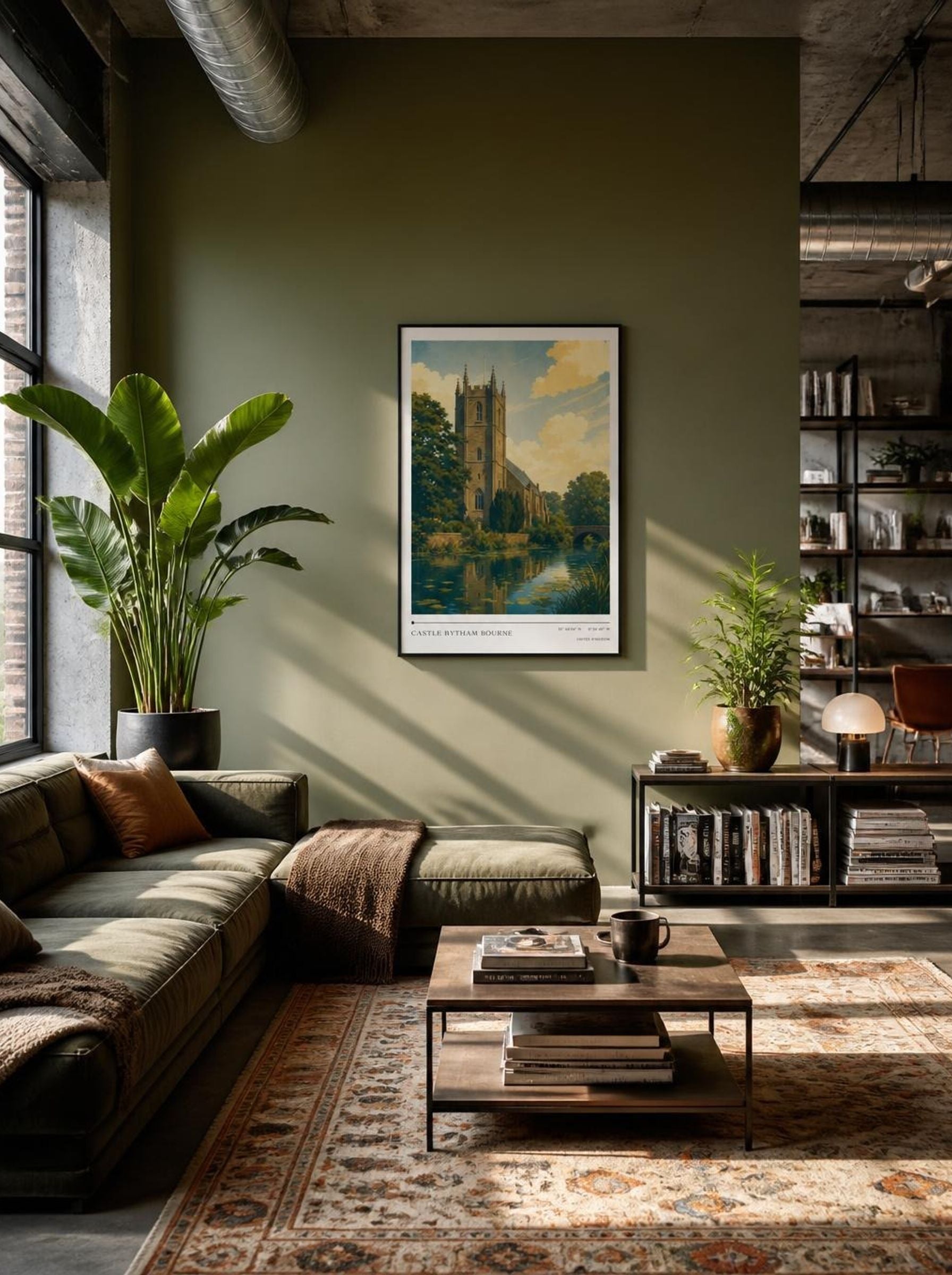 Castle Bytham Bourne United Kingdom Travel Poster - Lifestyle