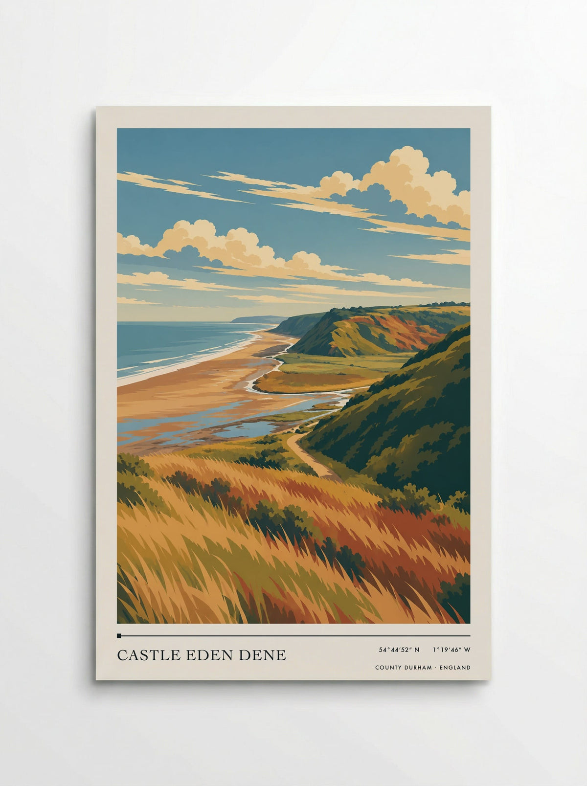 Castle Eden Dene, County Durham | Travel Poster - Poster