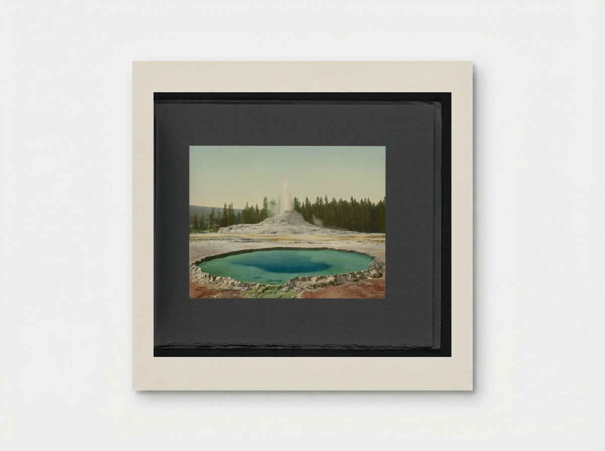 Castle Geyser, Yellowstone National Park - William Henry Jackson - Poster