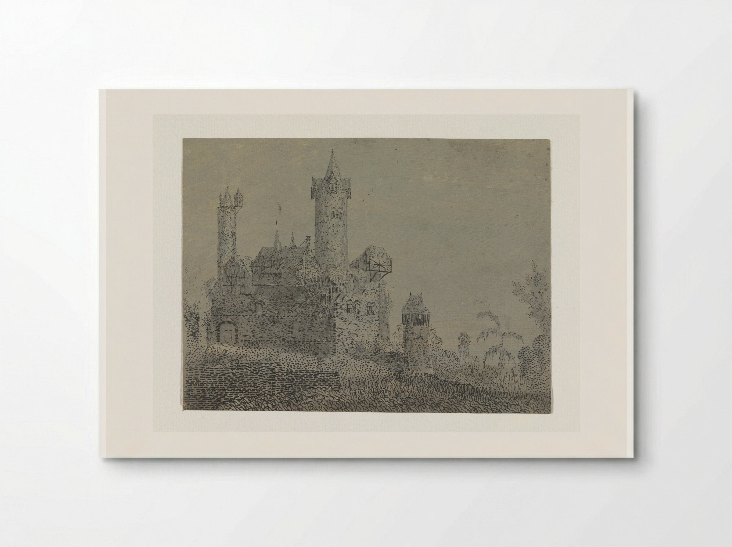 Castle with Tall Towers - Hercules Segers - Poster