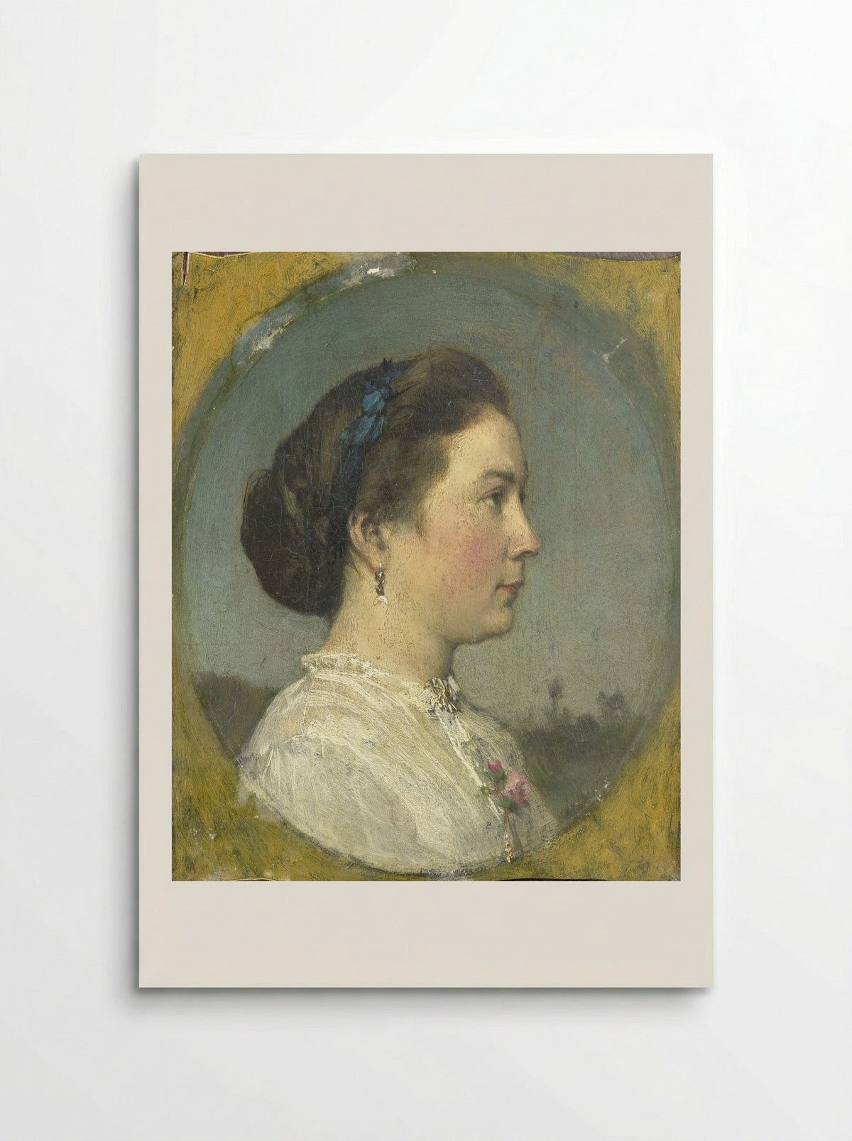 Catharina Hendrika Horn (1841-1905), Wife of the Artist - Jacob Maris - Poster