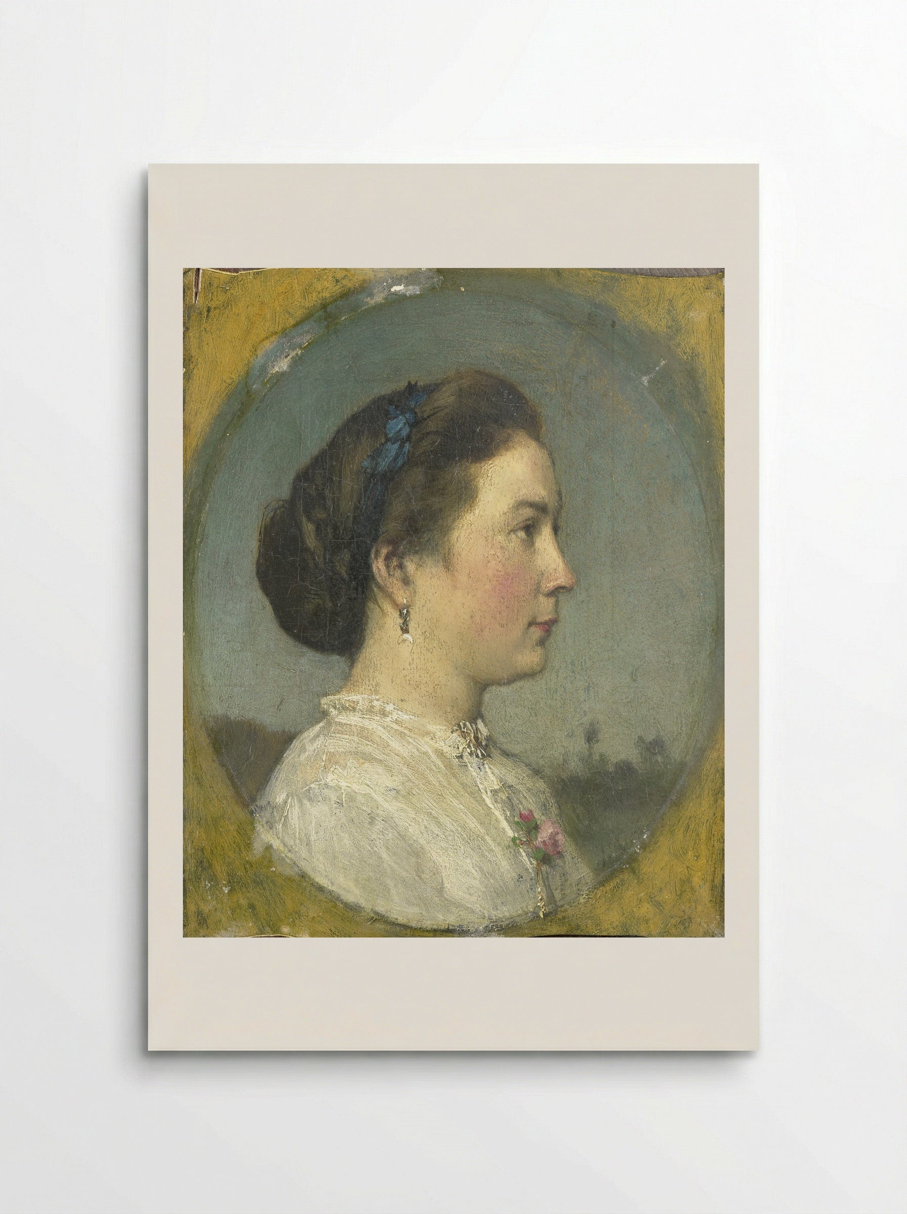 Catharina Hendrika Horn (1841-1905), Wife of the Artist - Jacob Maris - Poster