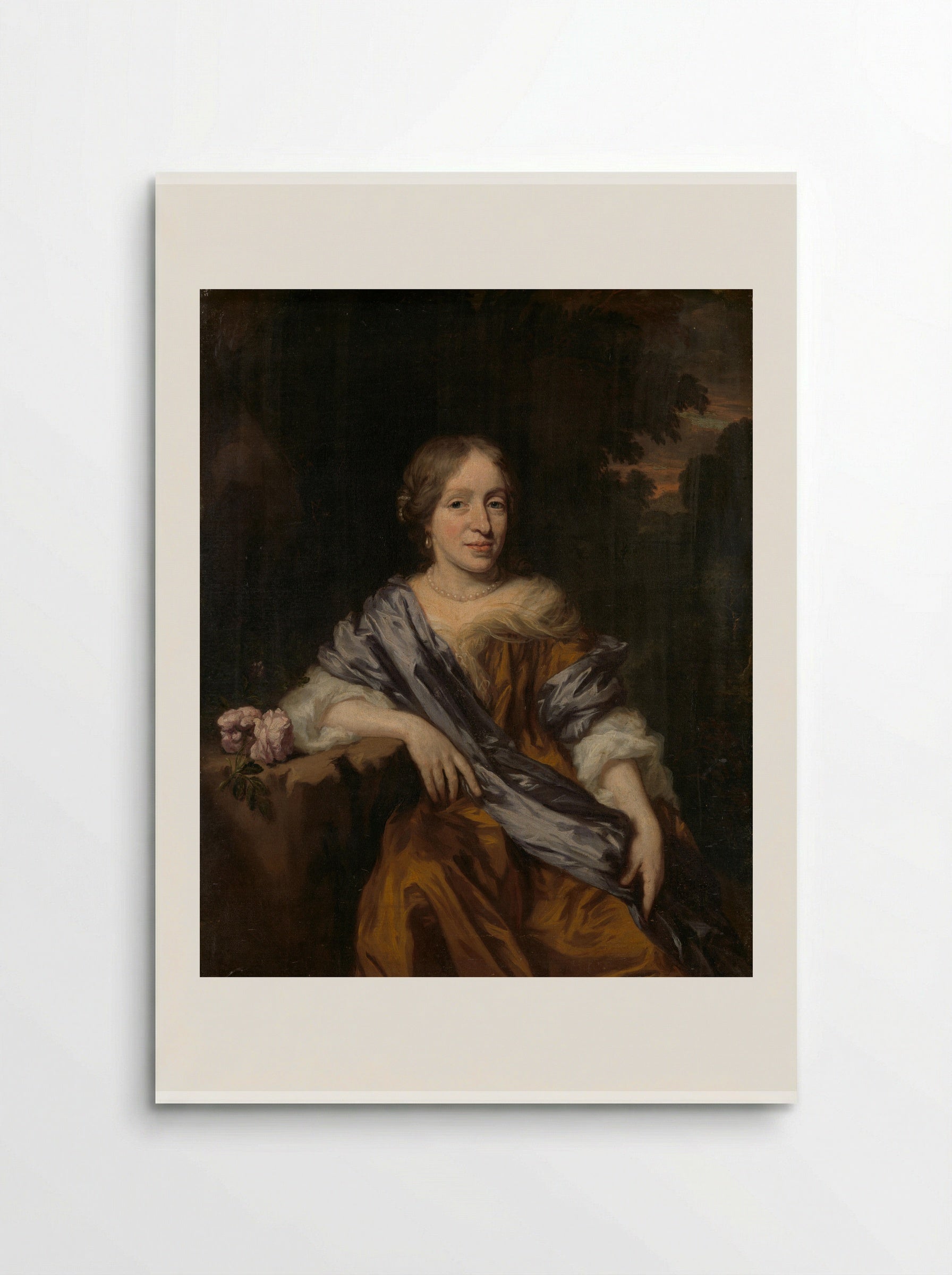 Catharina Pottey (1641-1718) - Nicolaes Maes - Poster