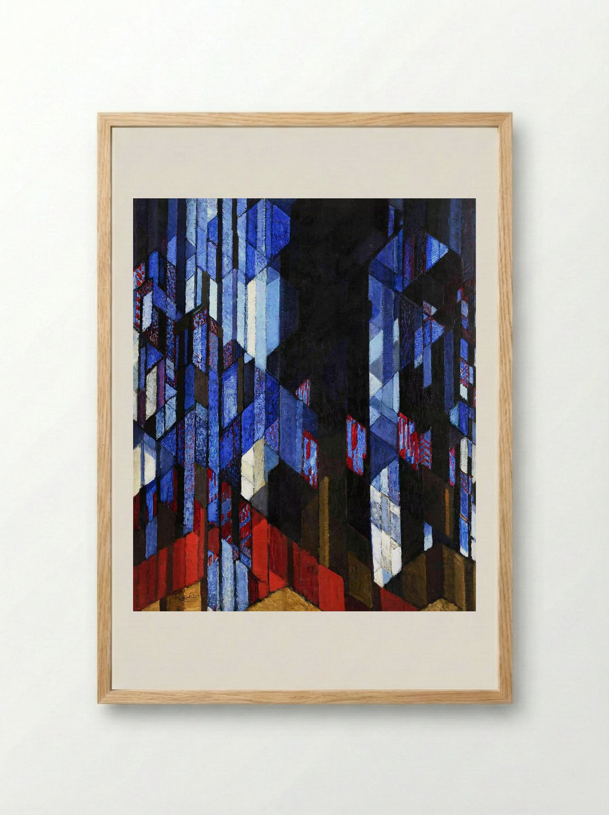 Cathedral - František Kupka - Framed Print Wood