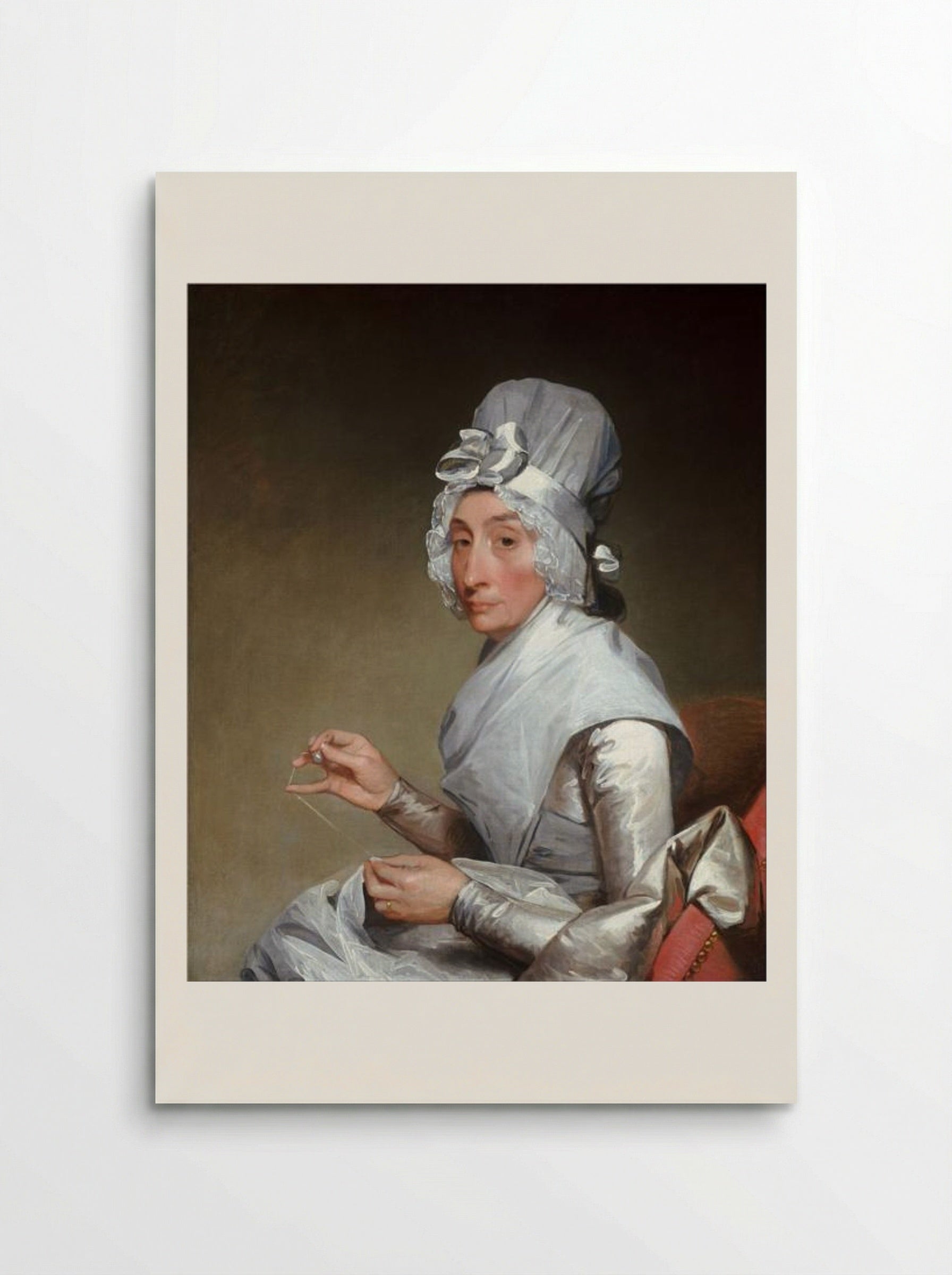 Catherine Brass Yates (Mrs. Richard Yates) - Gilbert Stuart - Poster