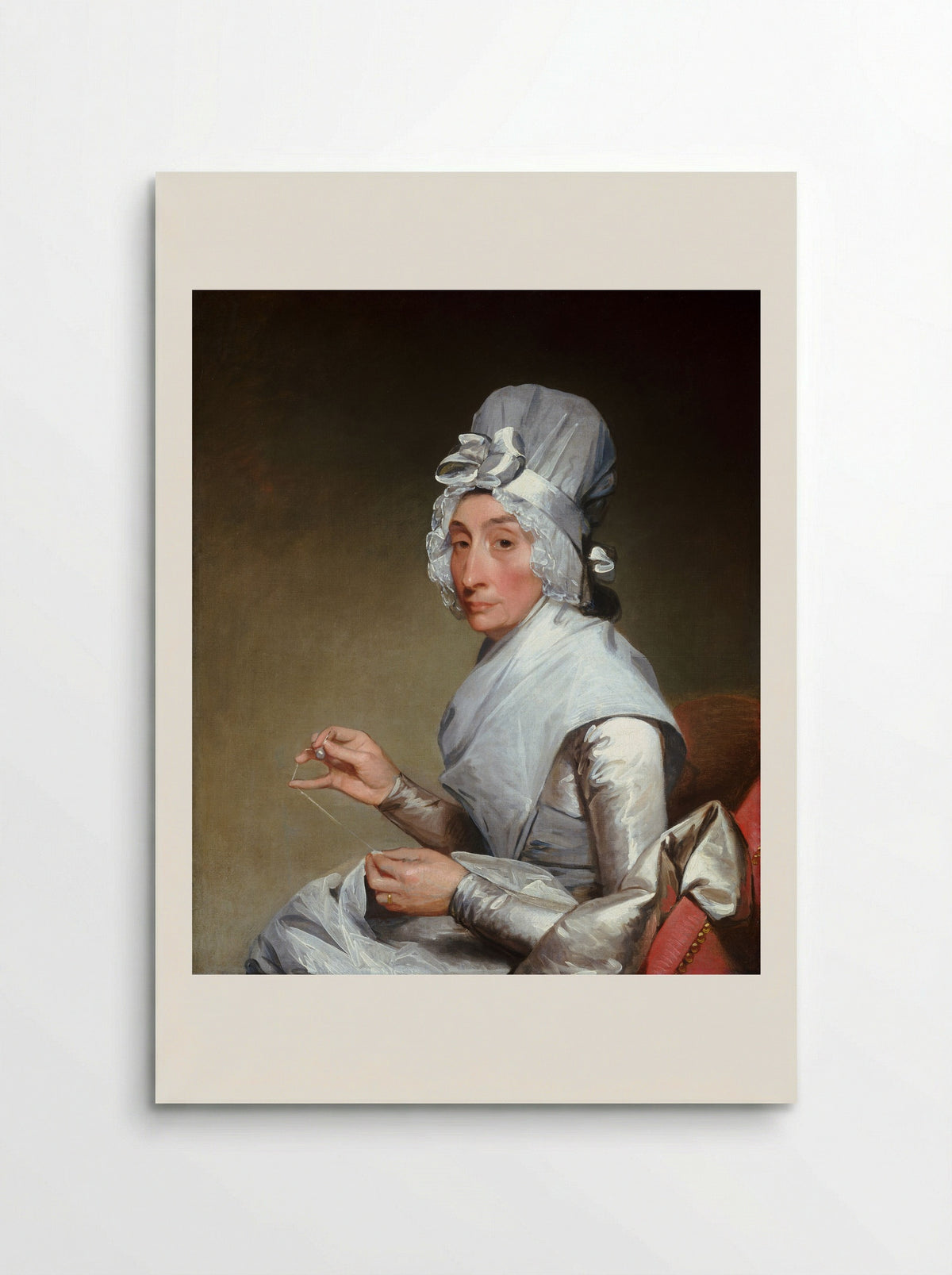 Catherine Brass Yates (Mrs. Richard Yates) - Gilbert Stuart - Poster