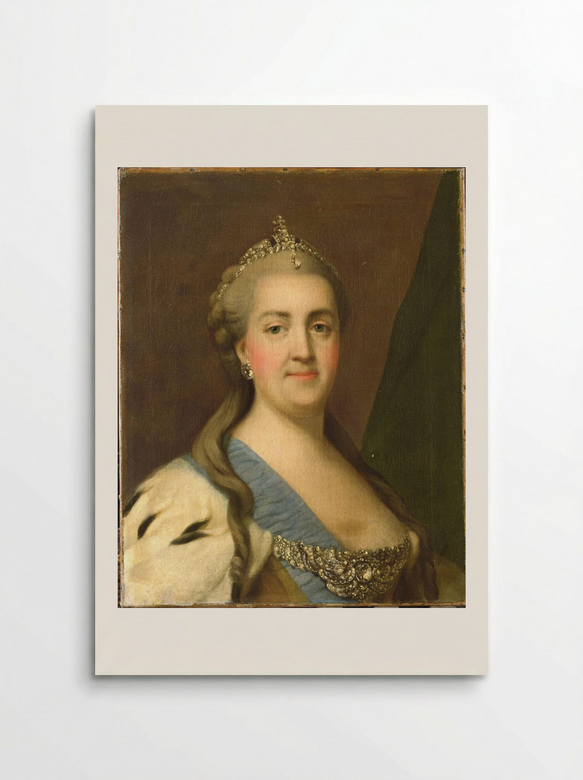 Catherine II of Russia - Vigilius Erichsen - Poster
