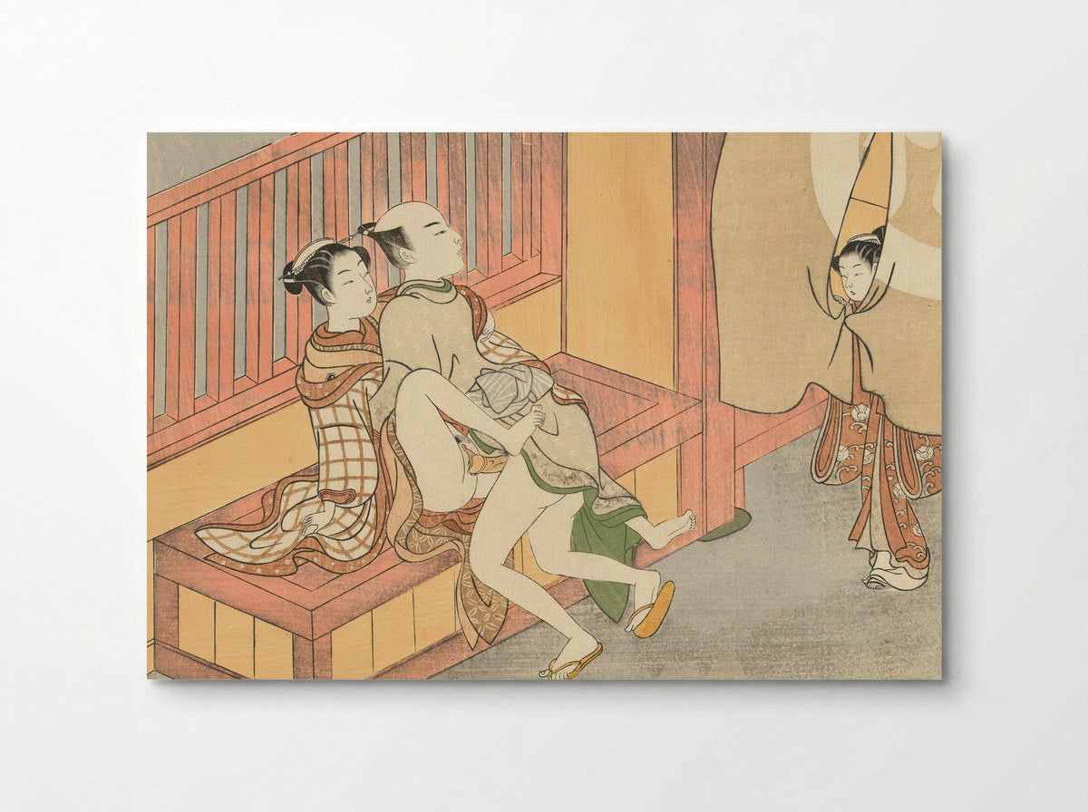 Caught in the Act - Suzuki Harunobu - Poster